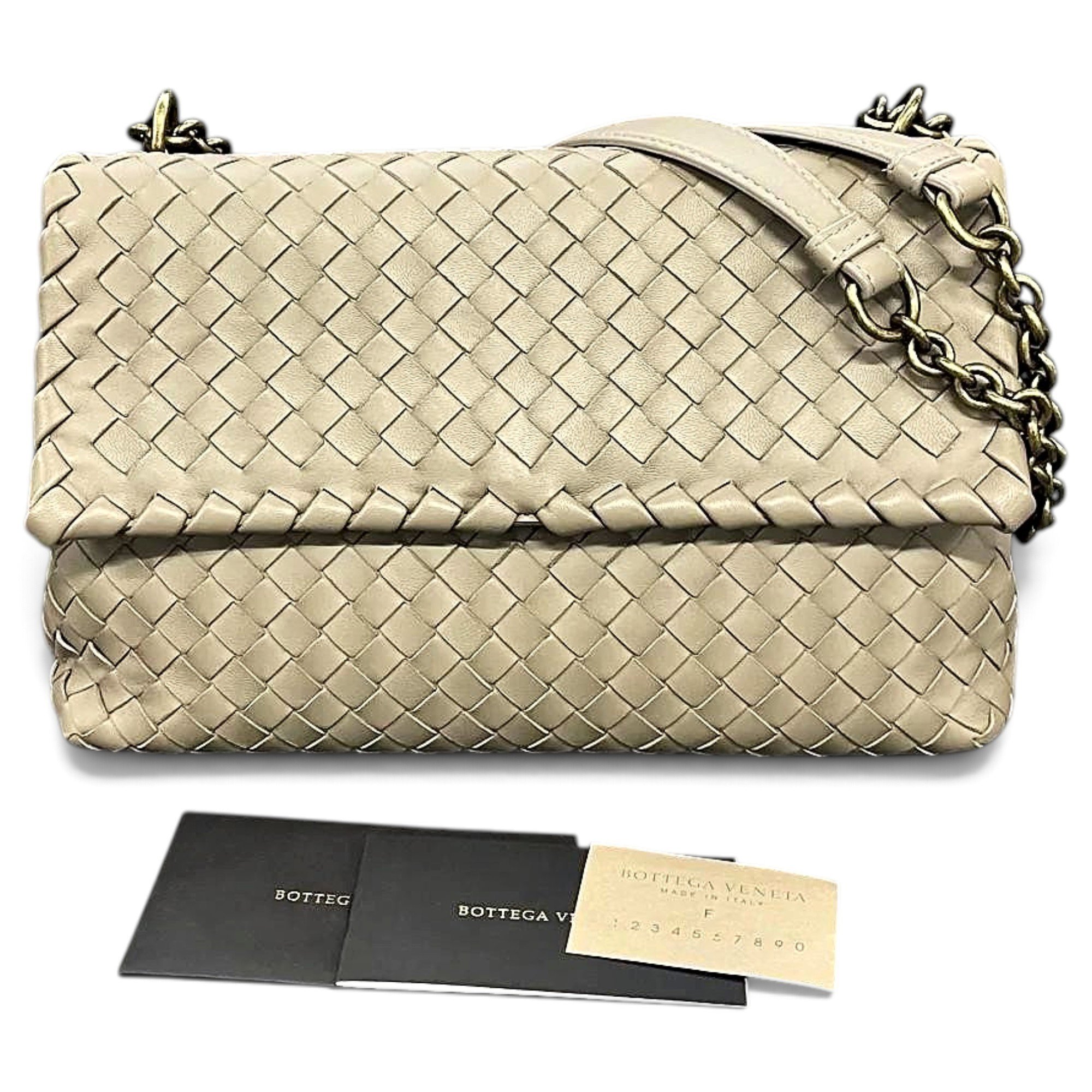 Olimpia leather handbag