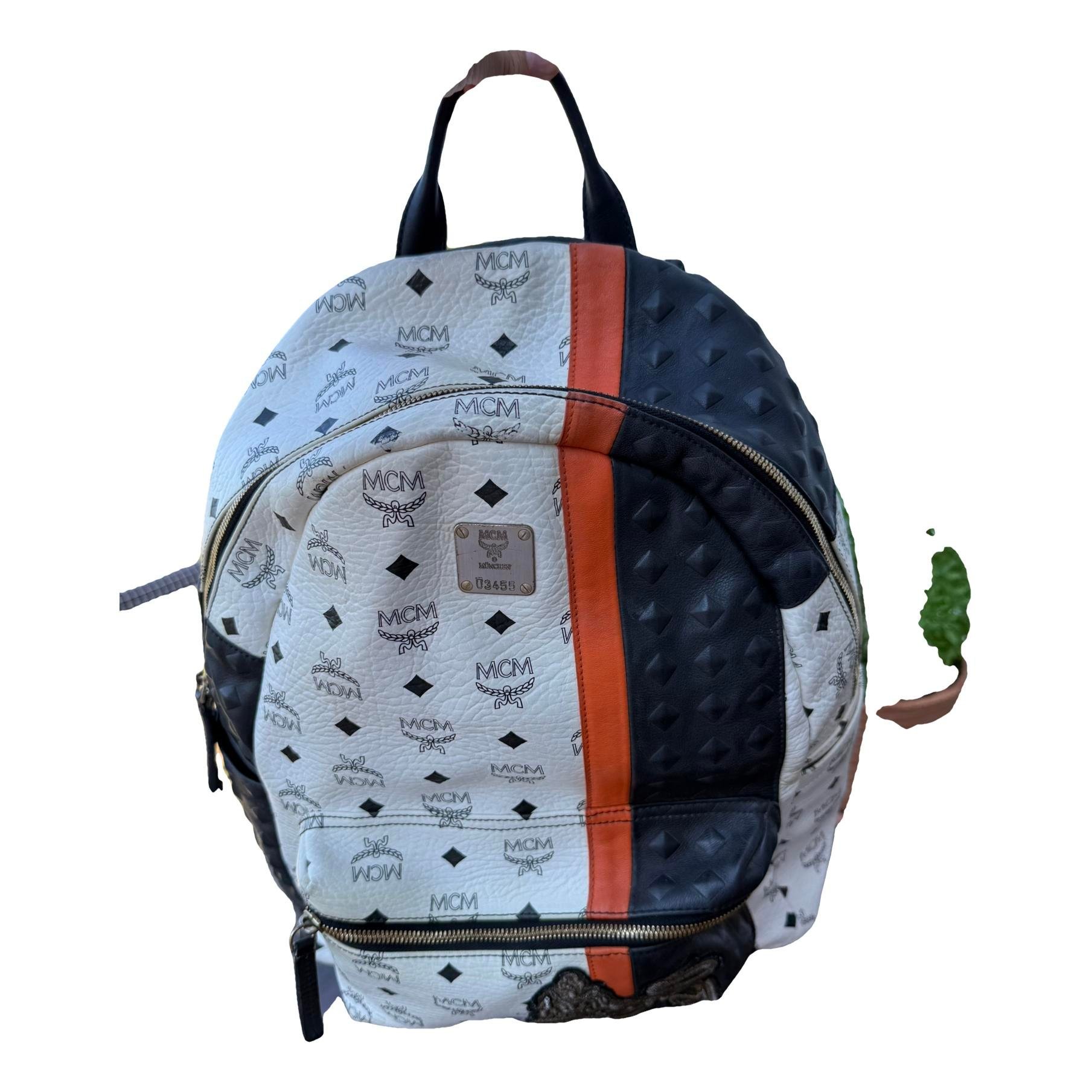 Stark leather backpack