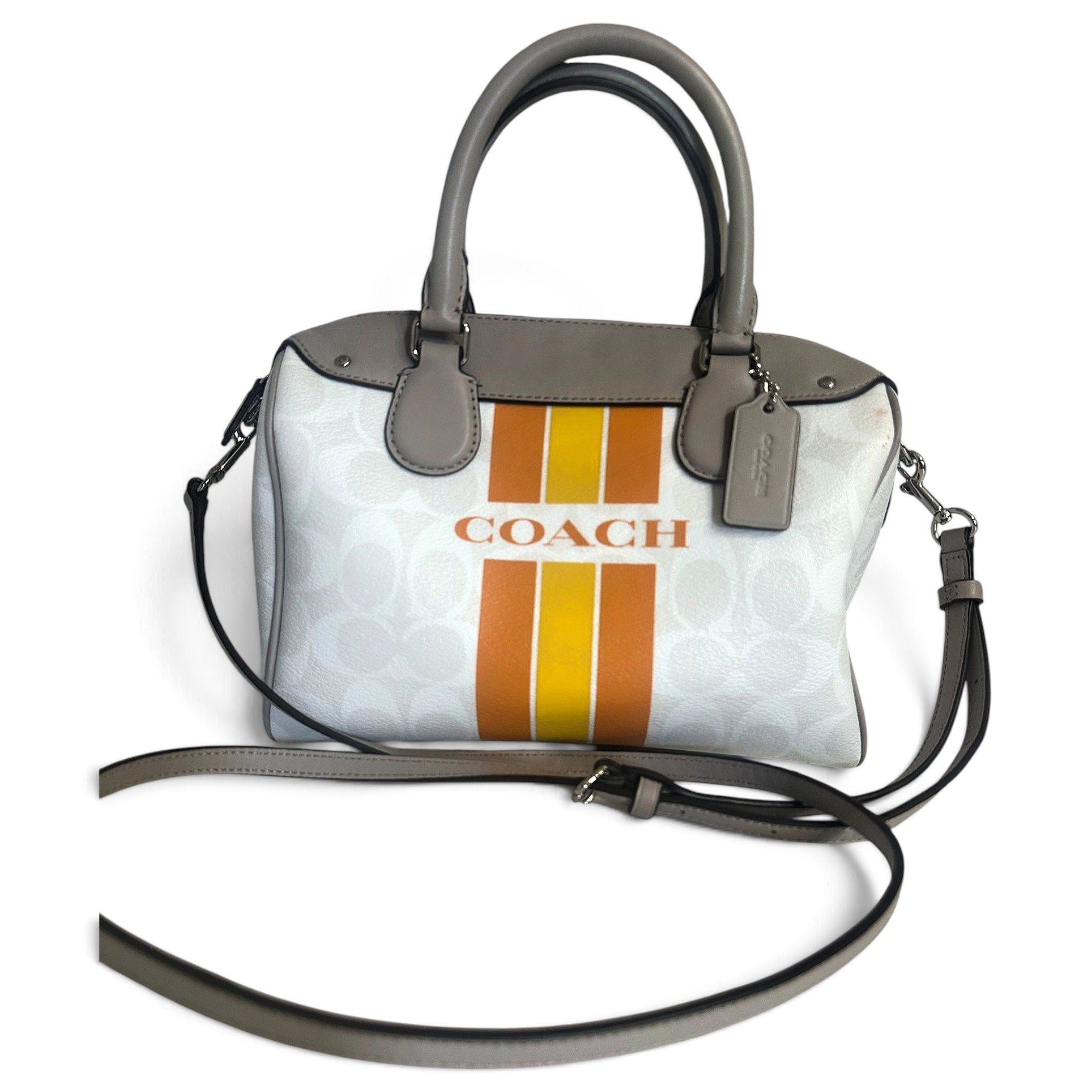 Leather satchel