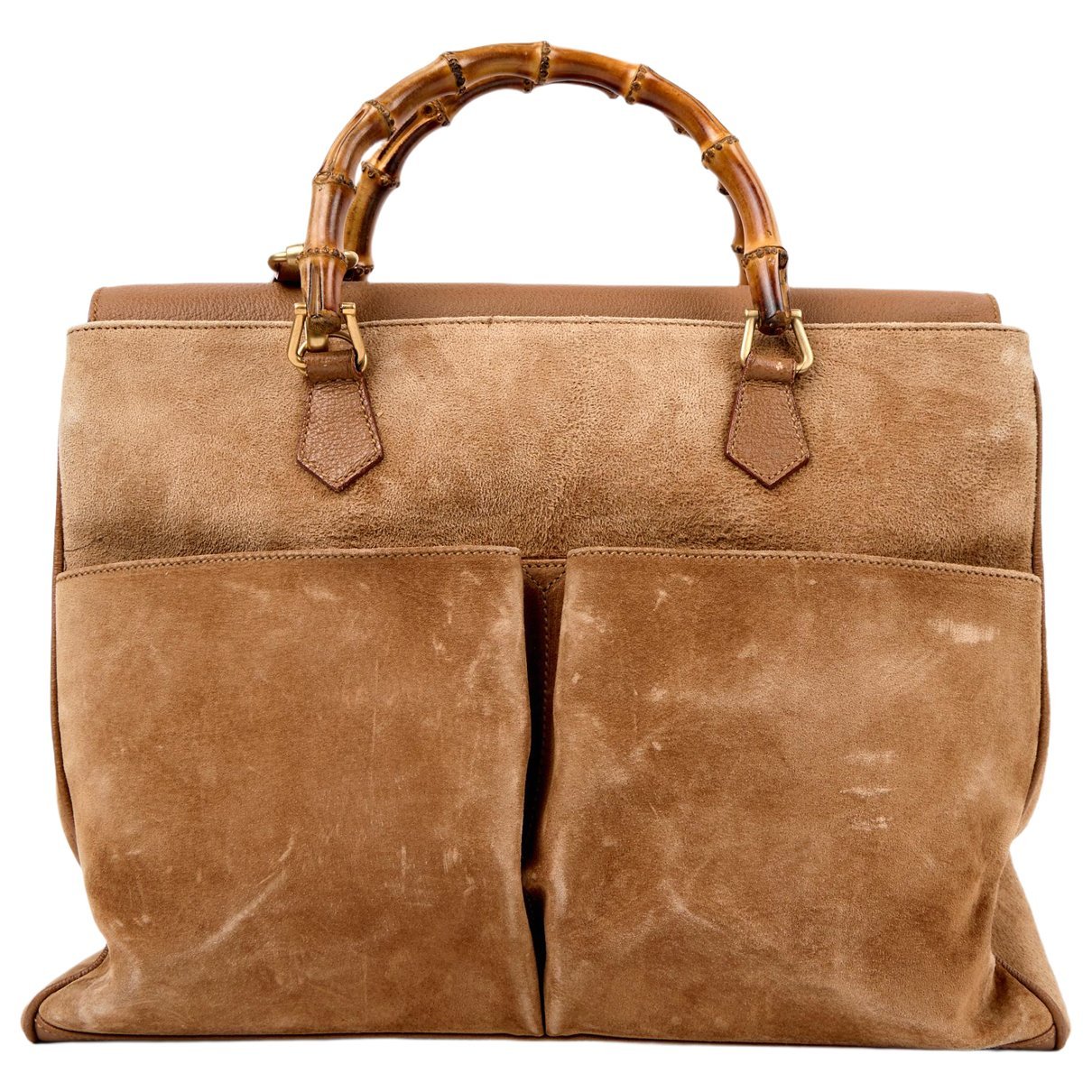 Bamboo Top Handle handbag
