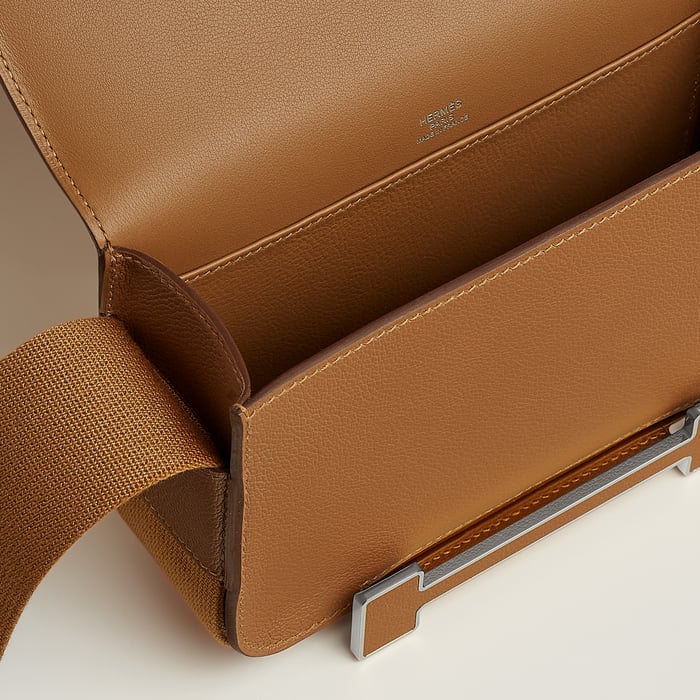Gold Hermès Geta Bag