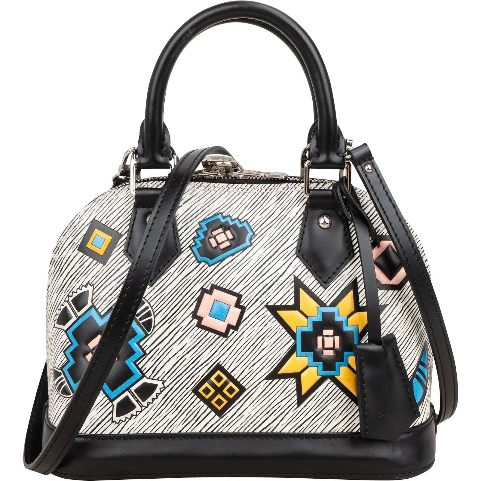 Alma leather handbag