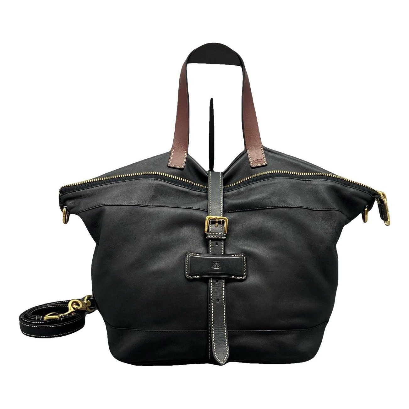 Leather handbag