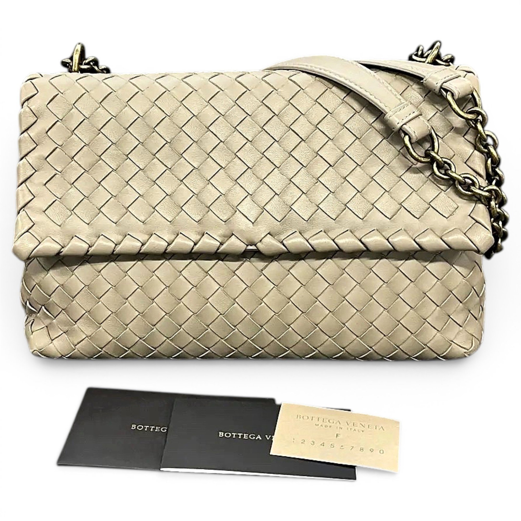 Olimpia leather handbag