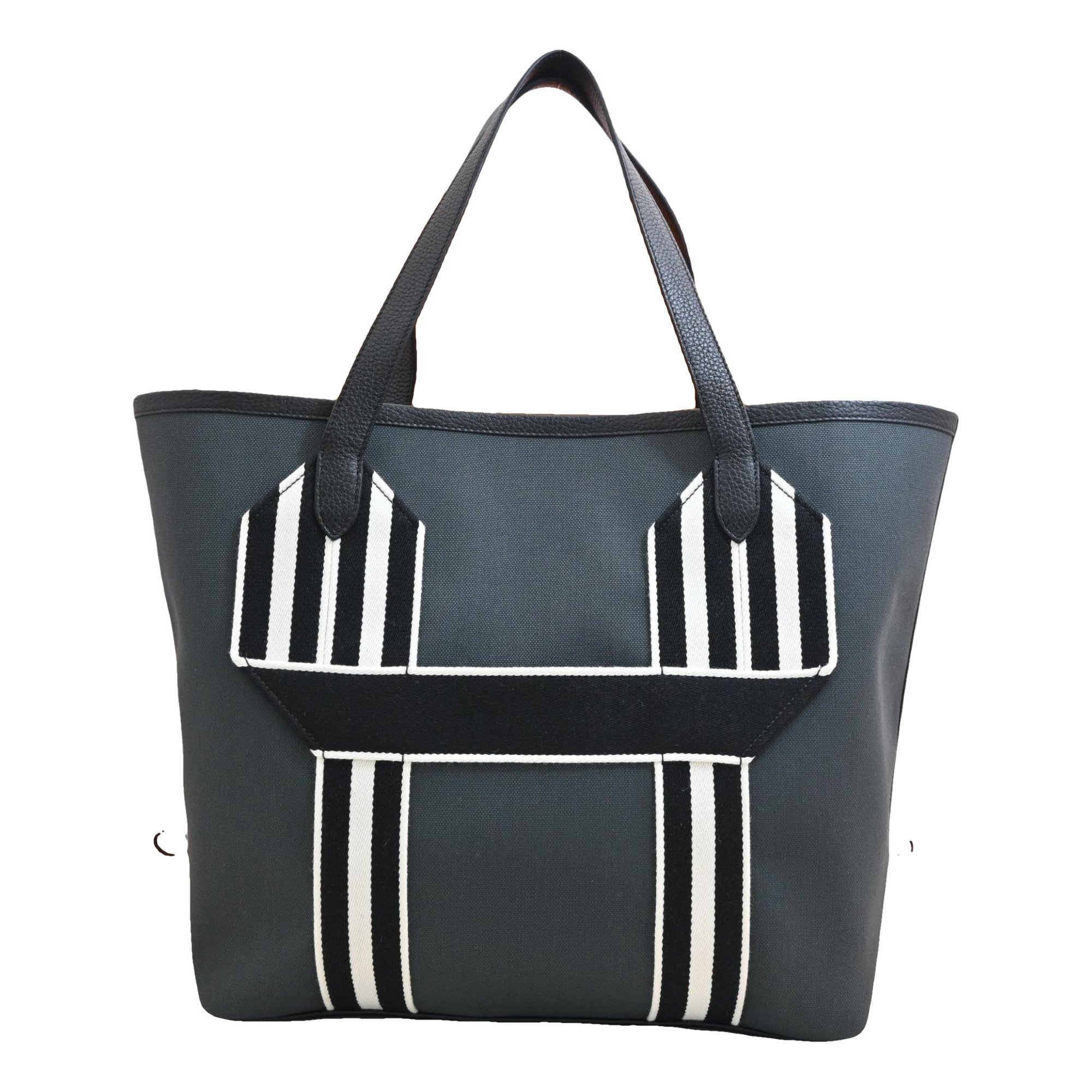 Leather tote