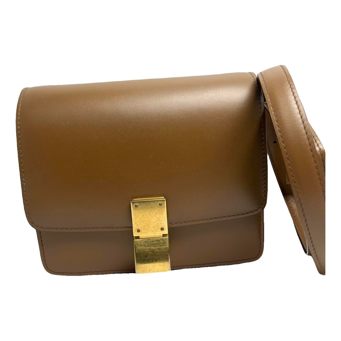 Classic leather handbag