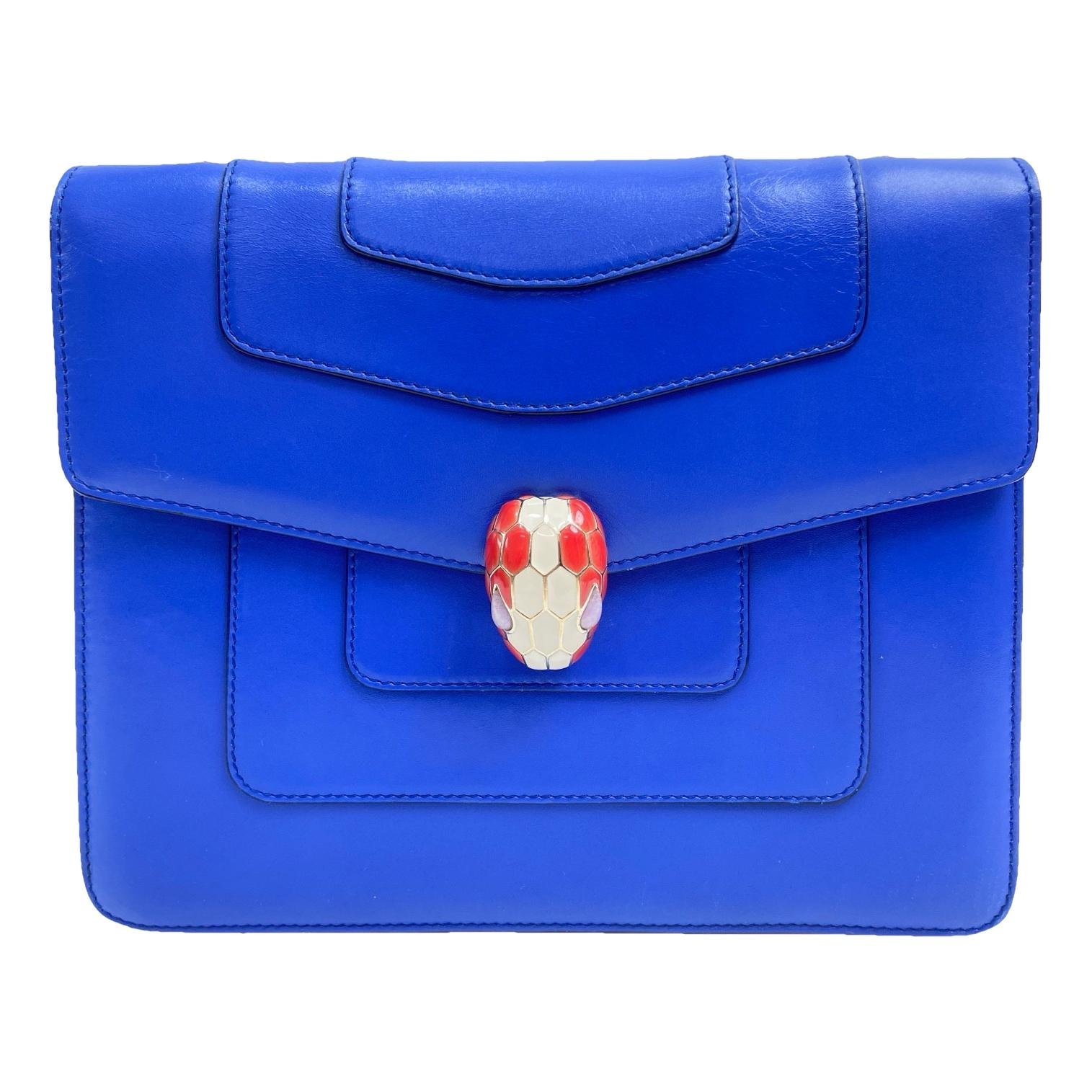 Bvlgari Serpenti leather crossbody bag