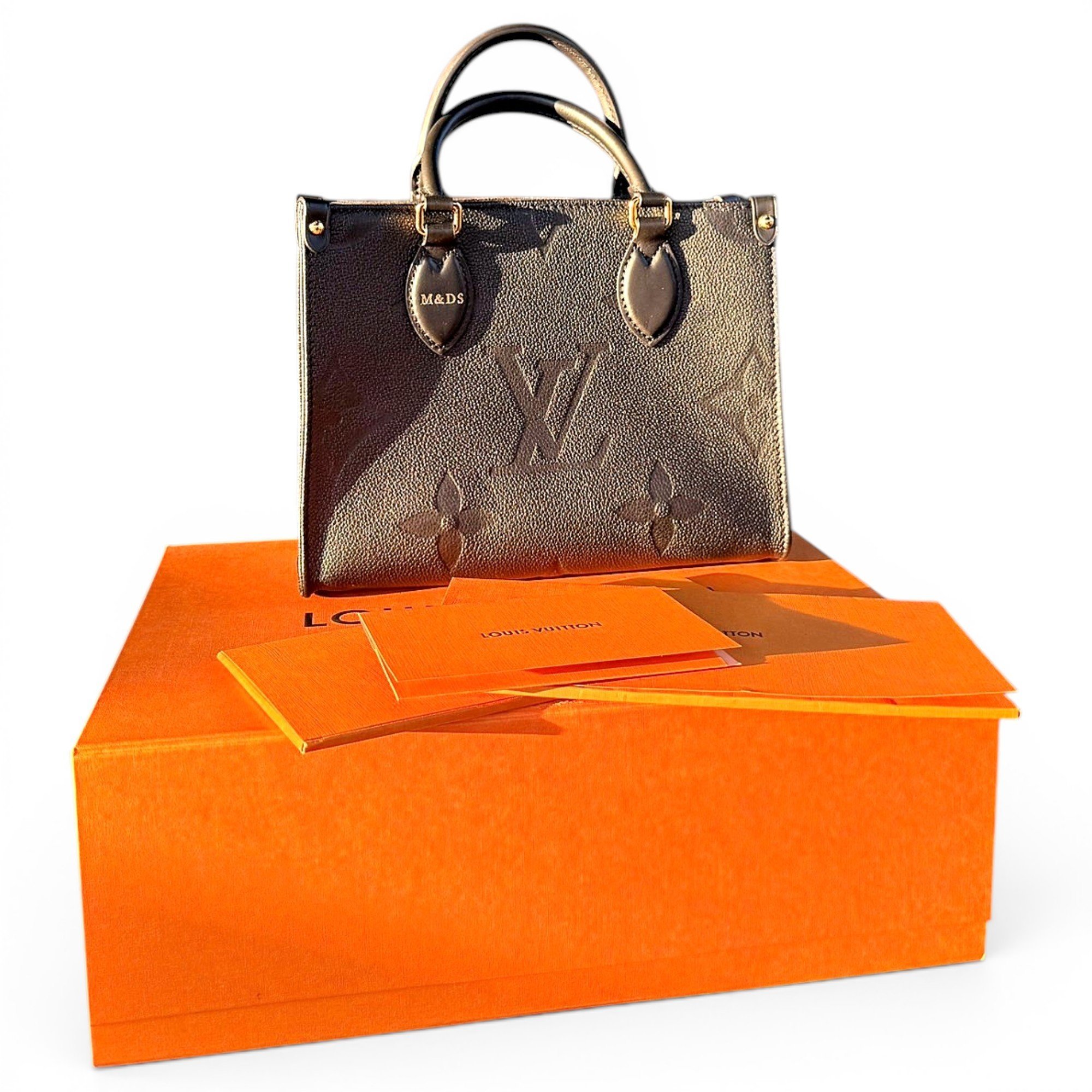 Louis Vuitton Onthego leather tote