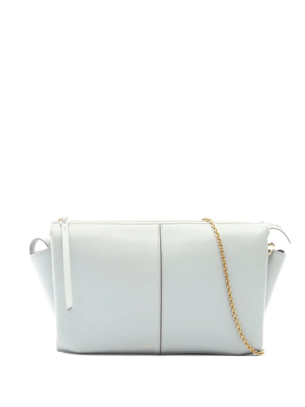 2000s Trifold chain-strap shoulder bag