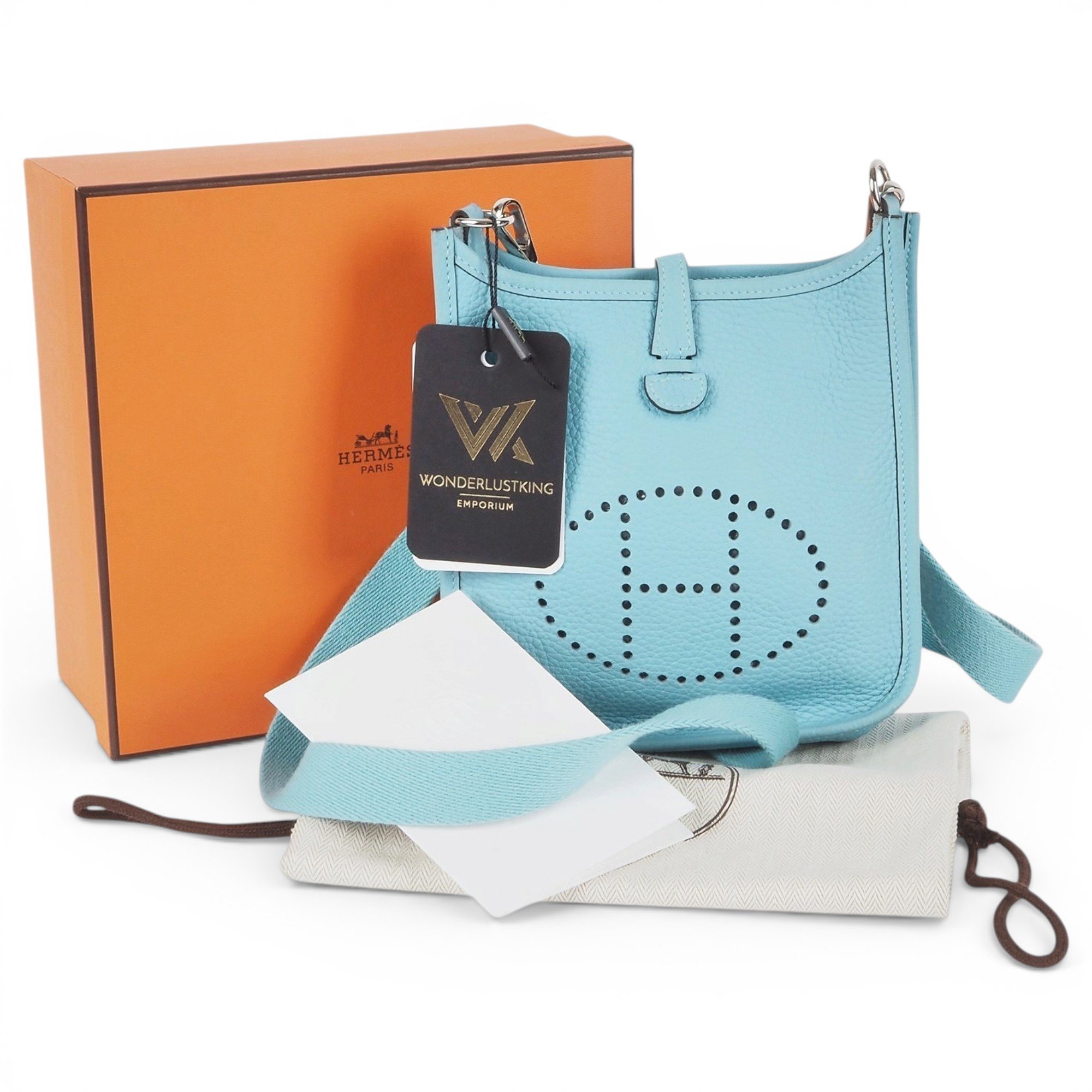 Evelyne leather handbag