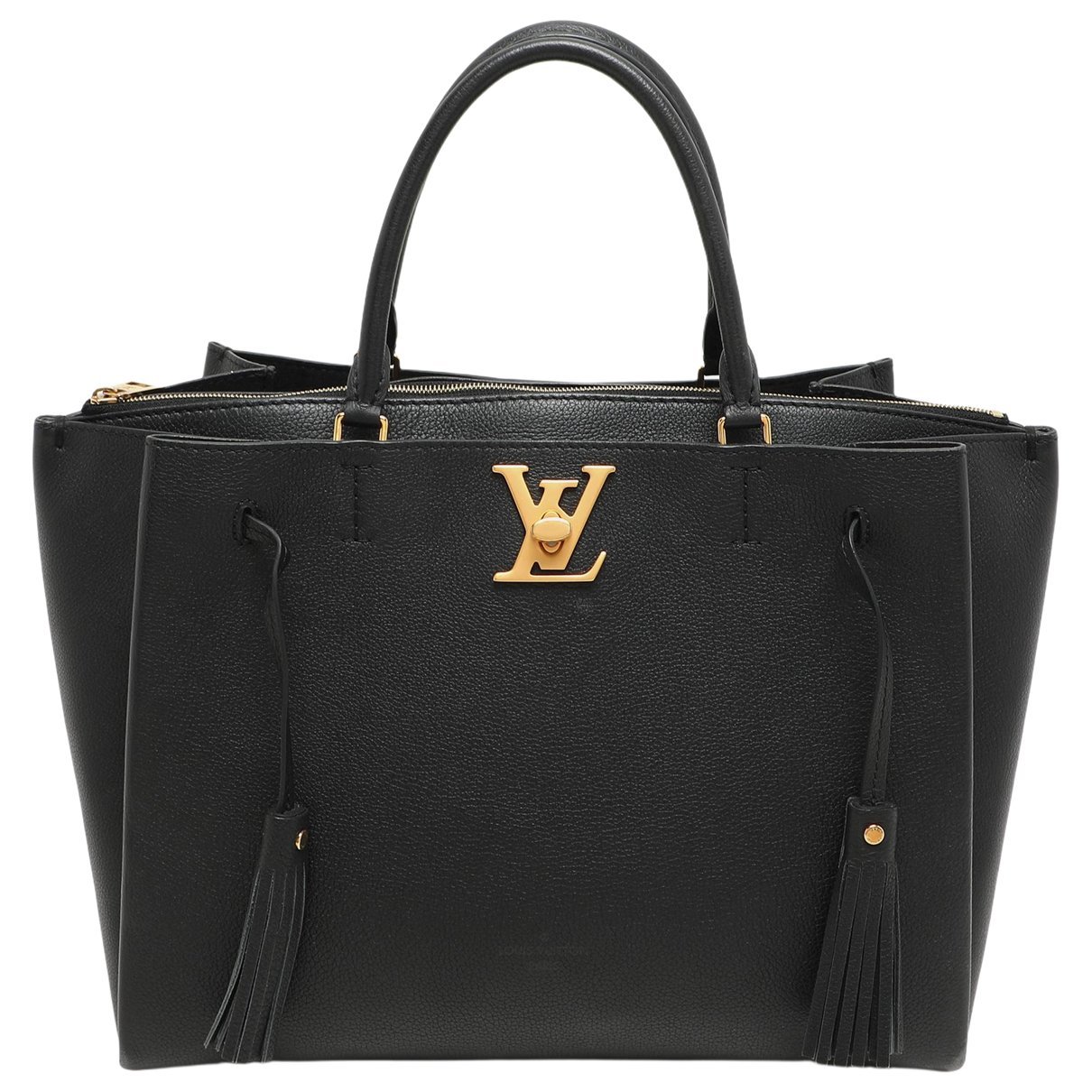 Lockmeto leather tote