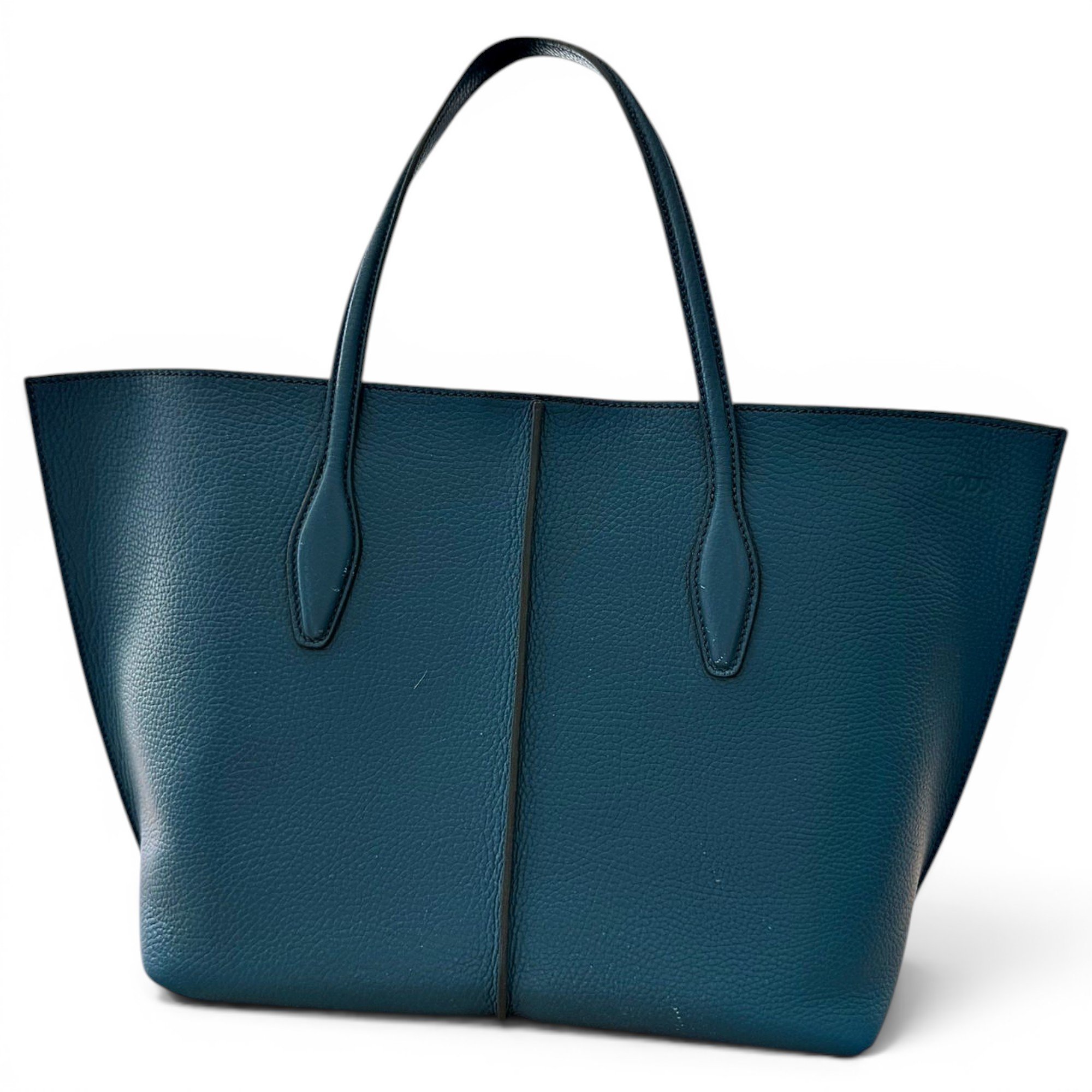 Leather tote