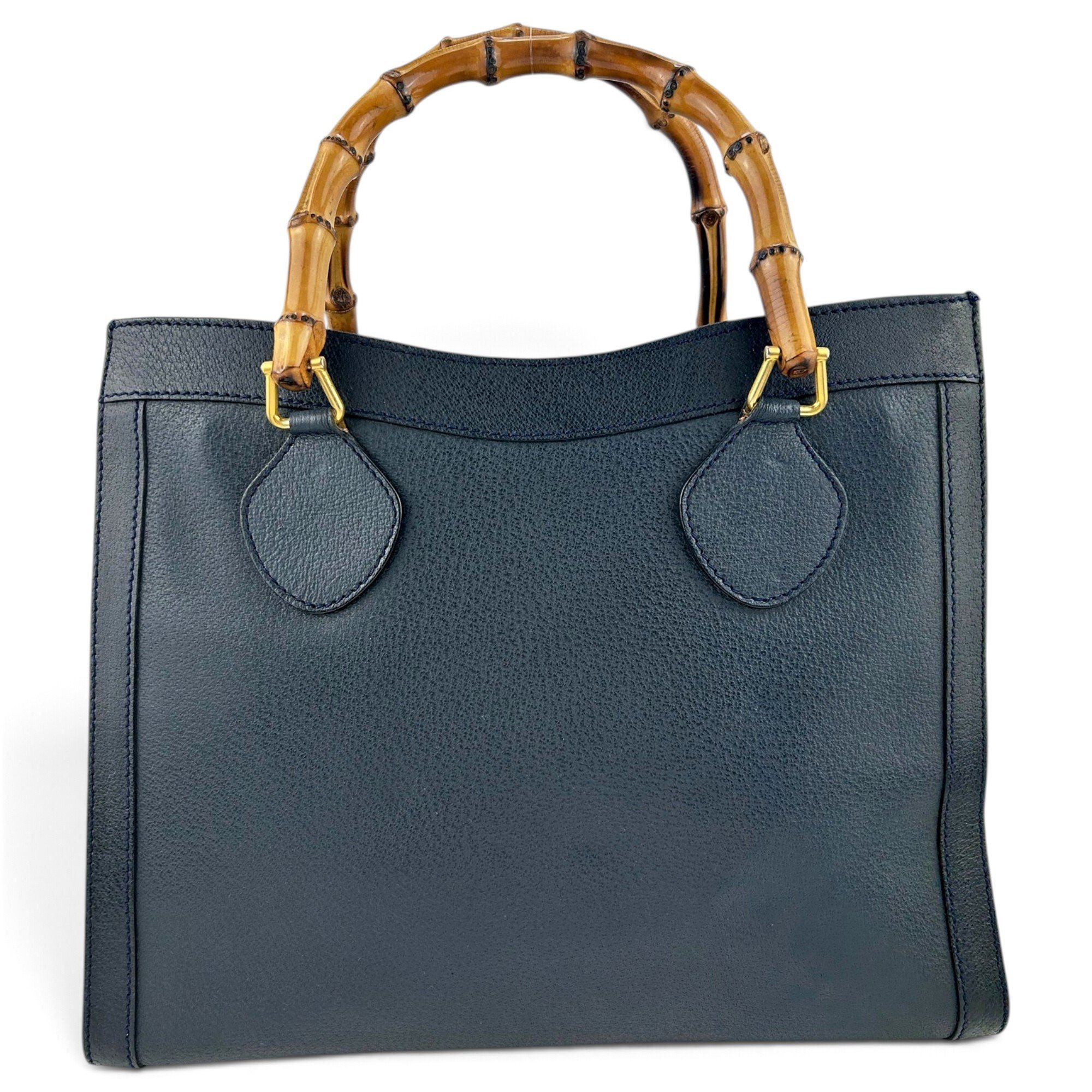 Diana Bamboo leather tote