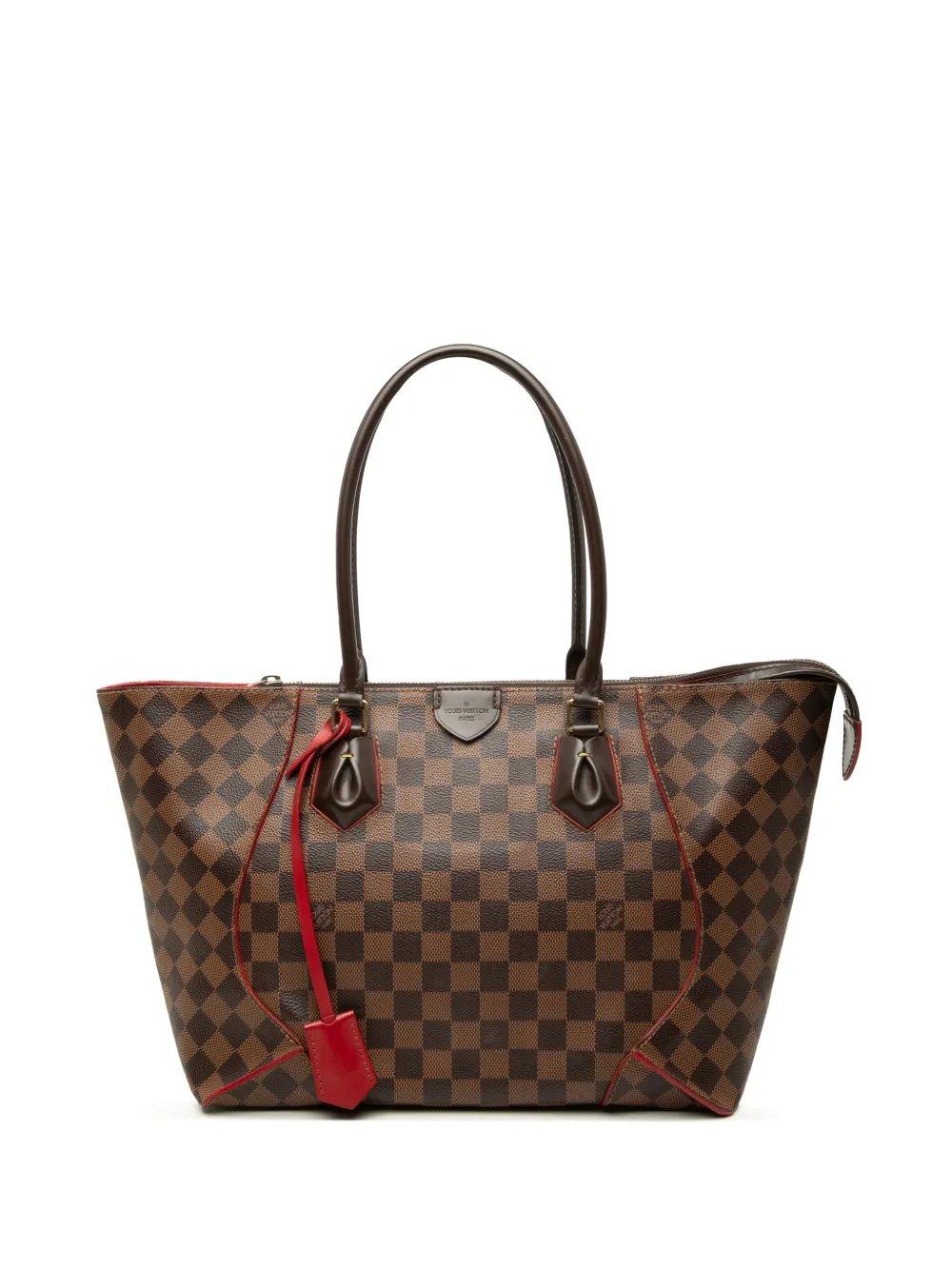 2015 Damier Ebene Caissa MM tote bag