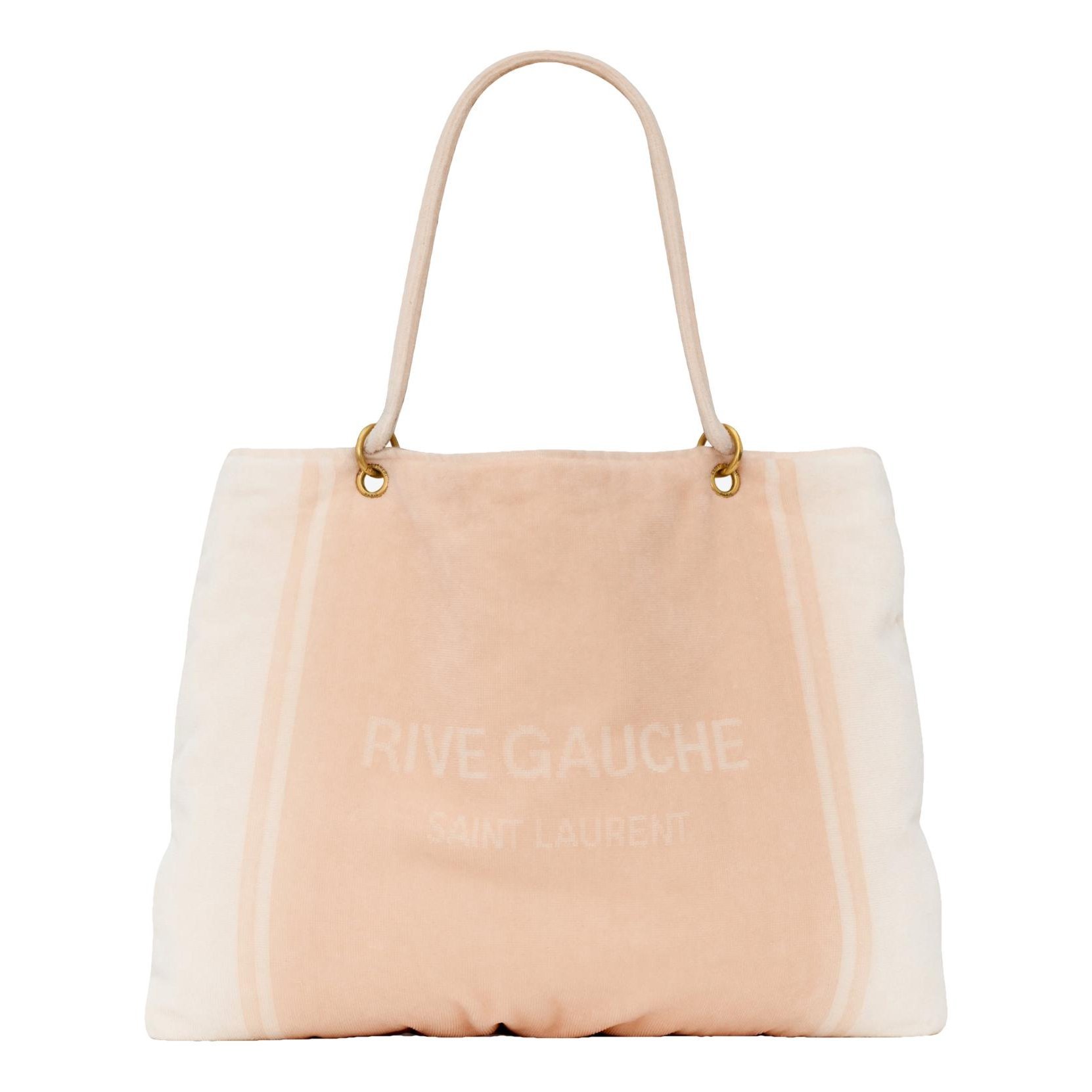 Rive Gauche cloth handbag
