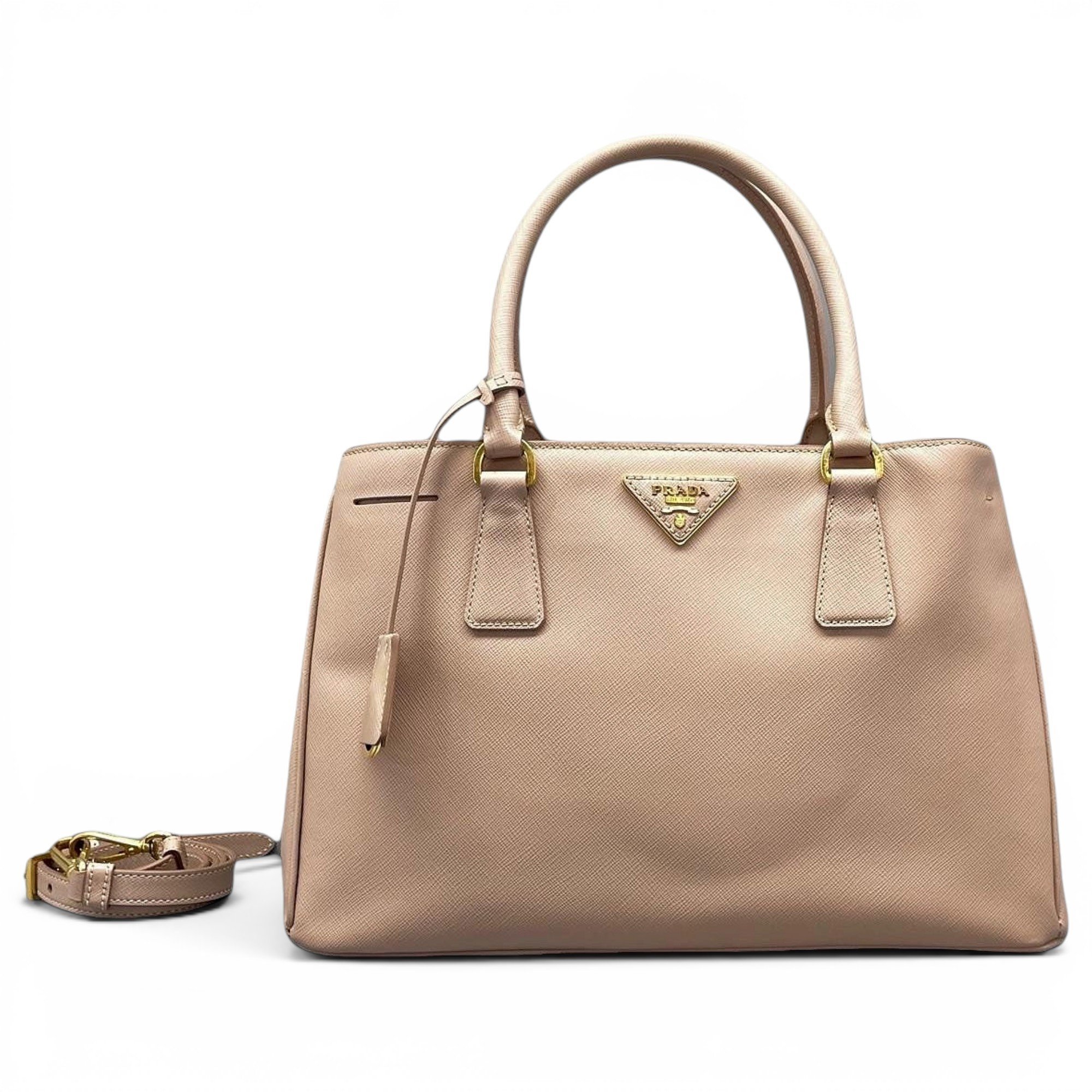 Galleria leather handbag