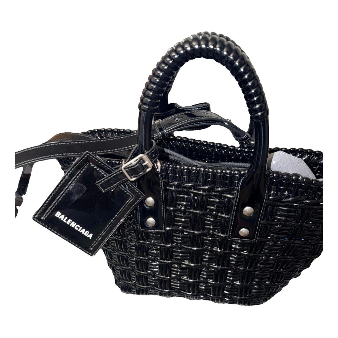Panier leather tote