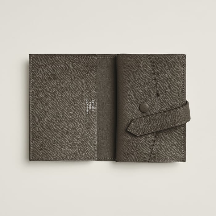 Vert Loden Bearn Mini Wallet