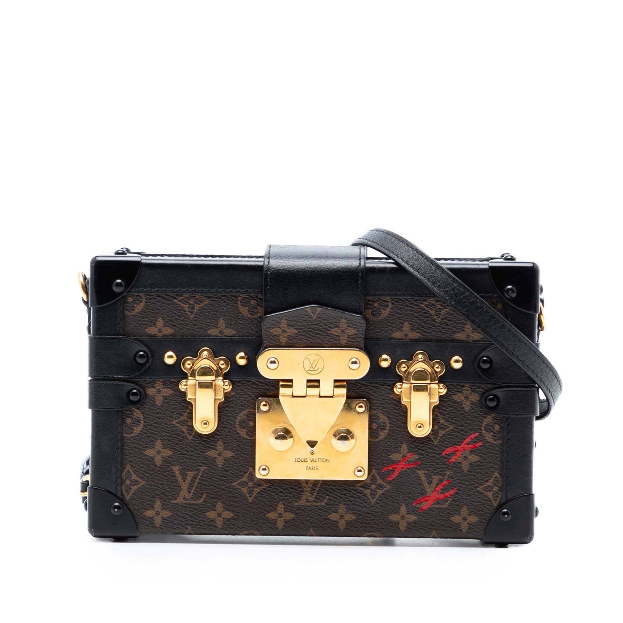 Petite Malle cloth handbag