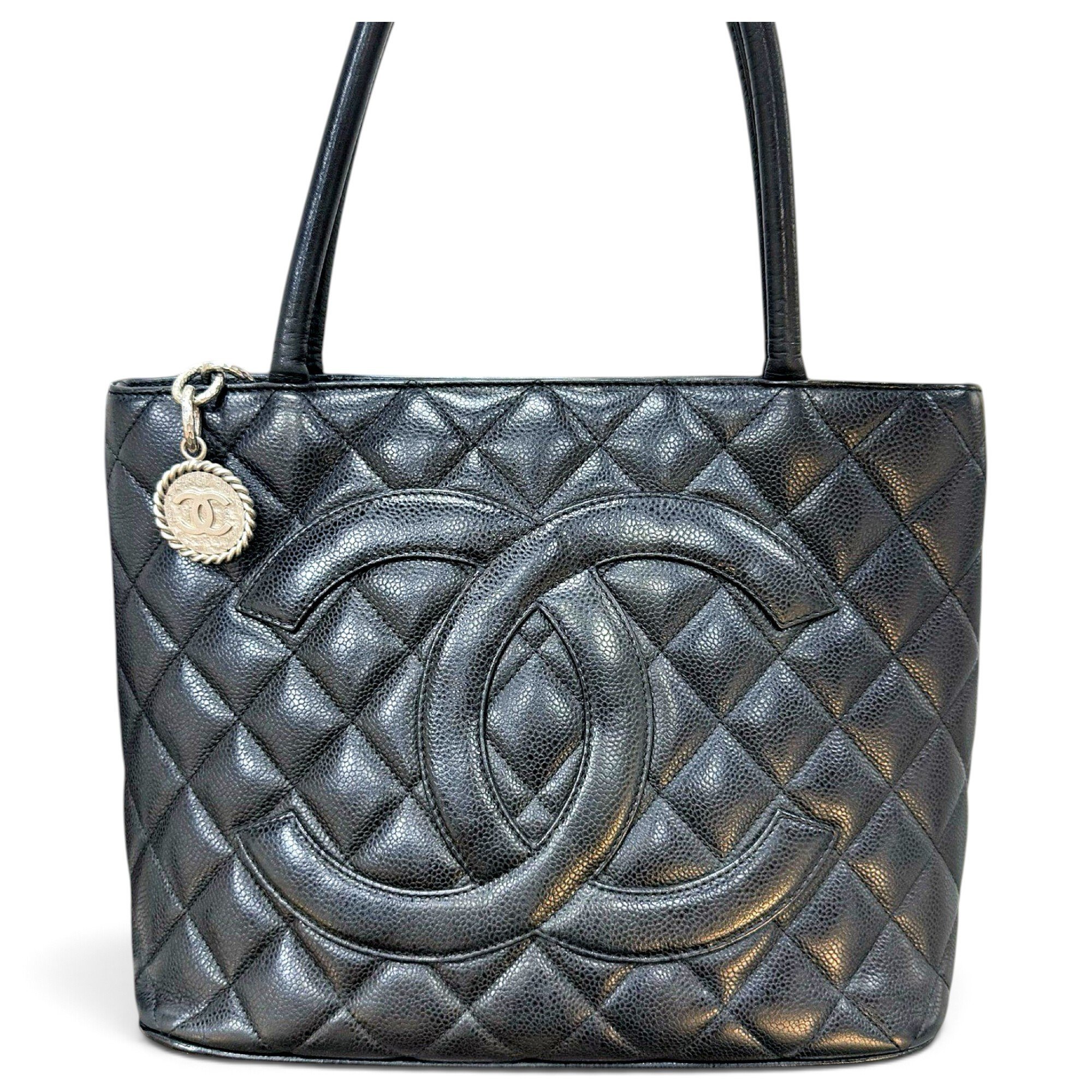 Grand shopping leather tote