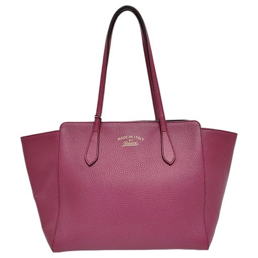 Swing leather handbag