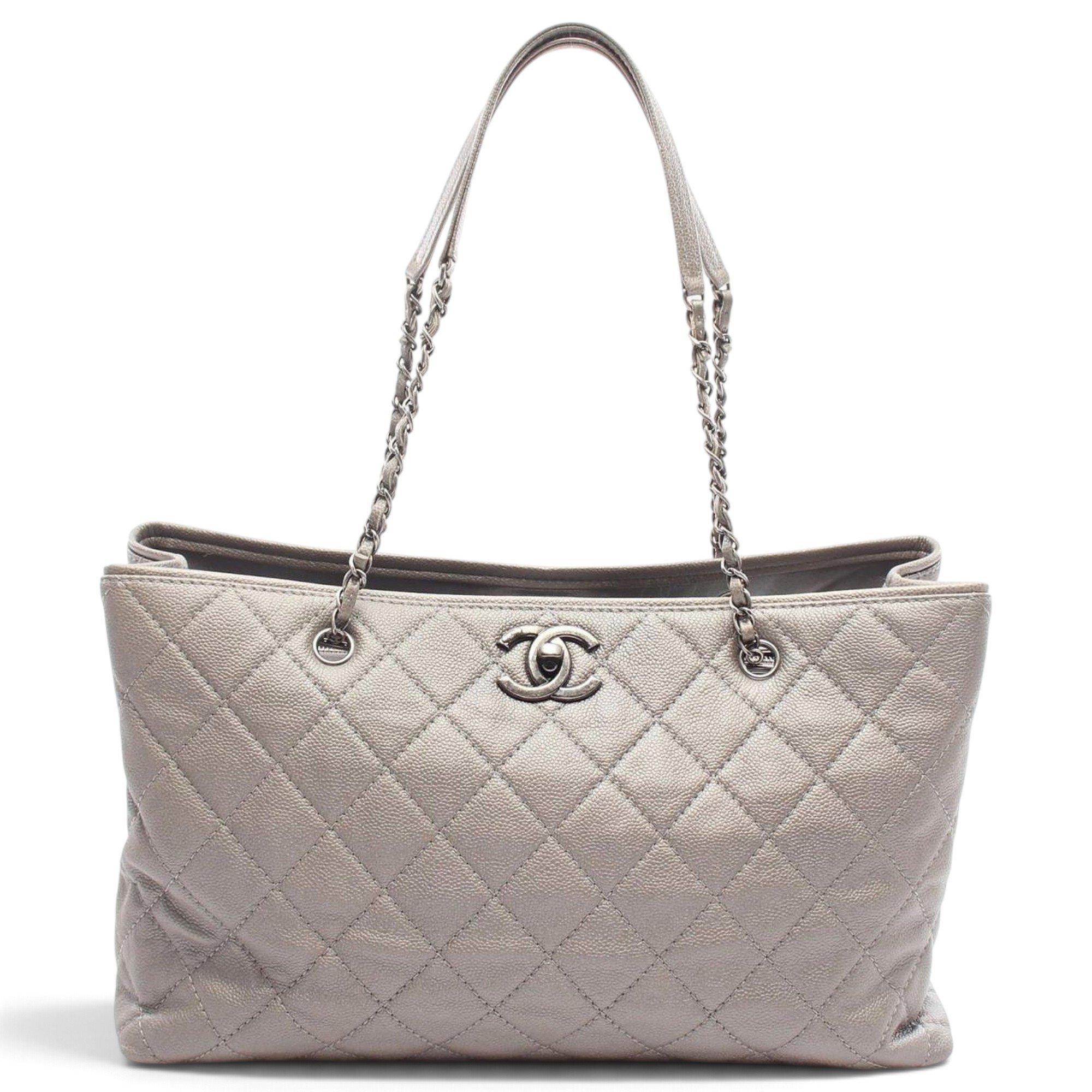 Grand shopping leather tote