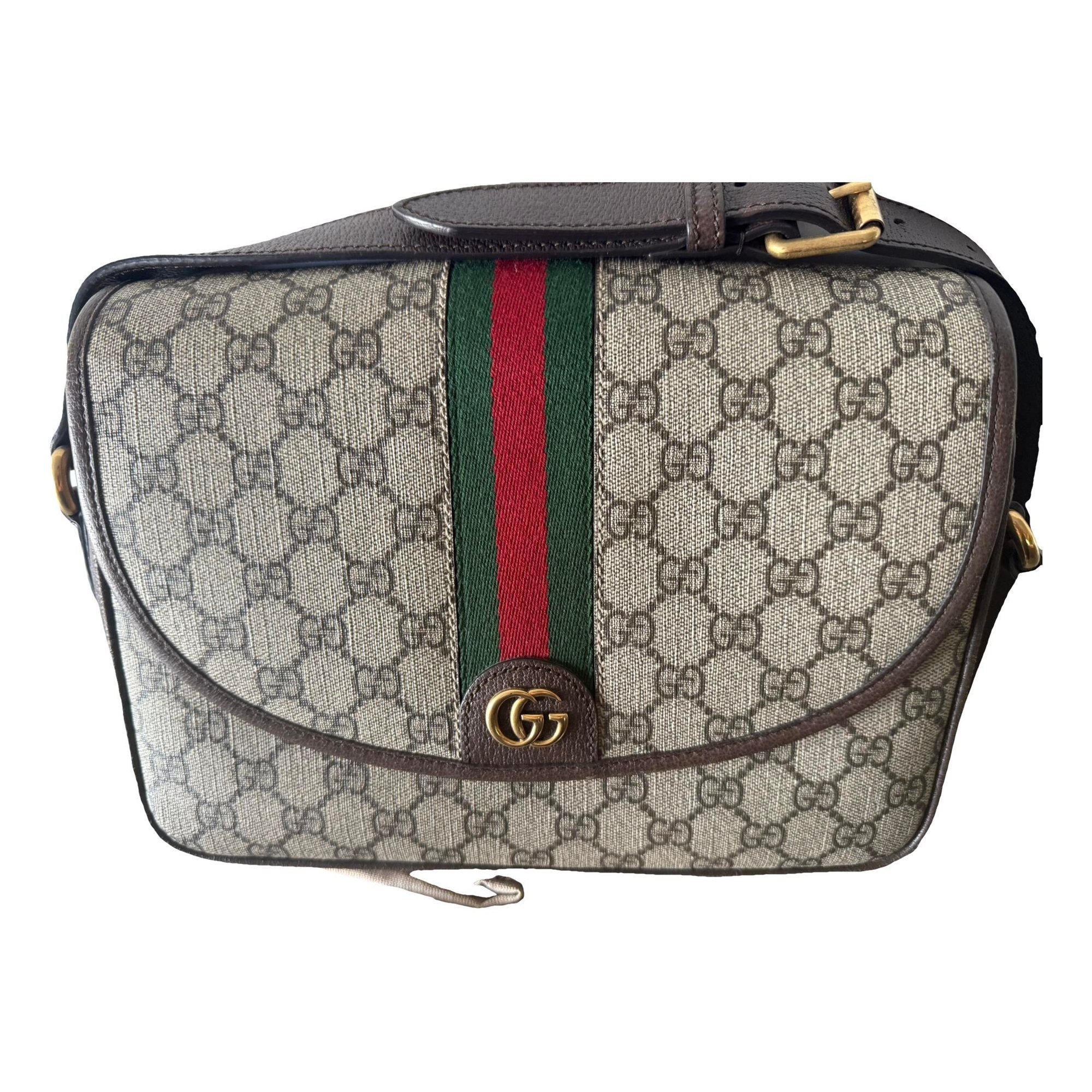 Ophidia GG Supreme cloth handbag