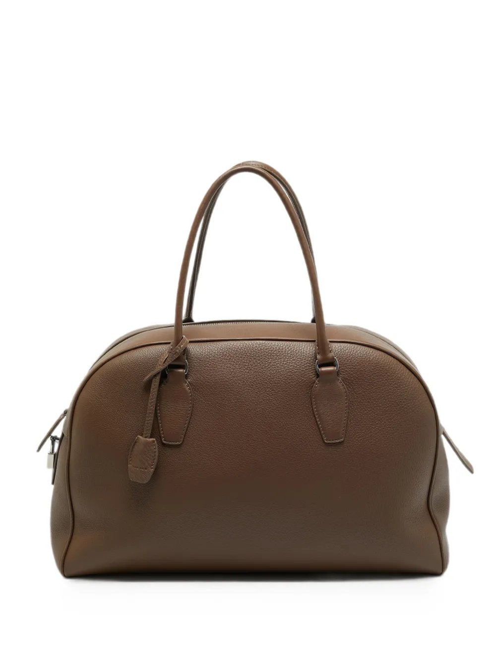 The Row India grained-leather tote bag