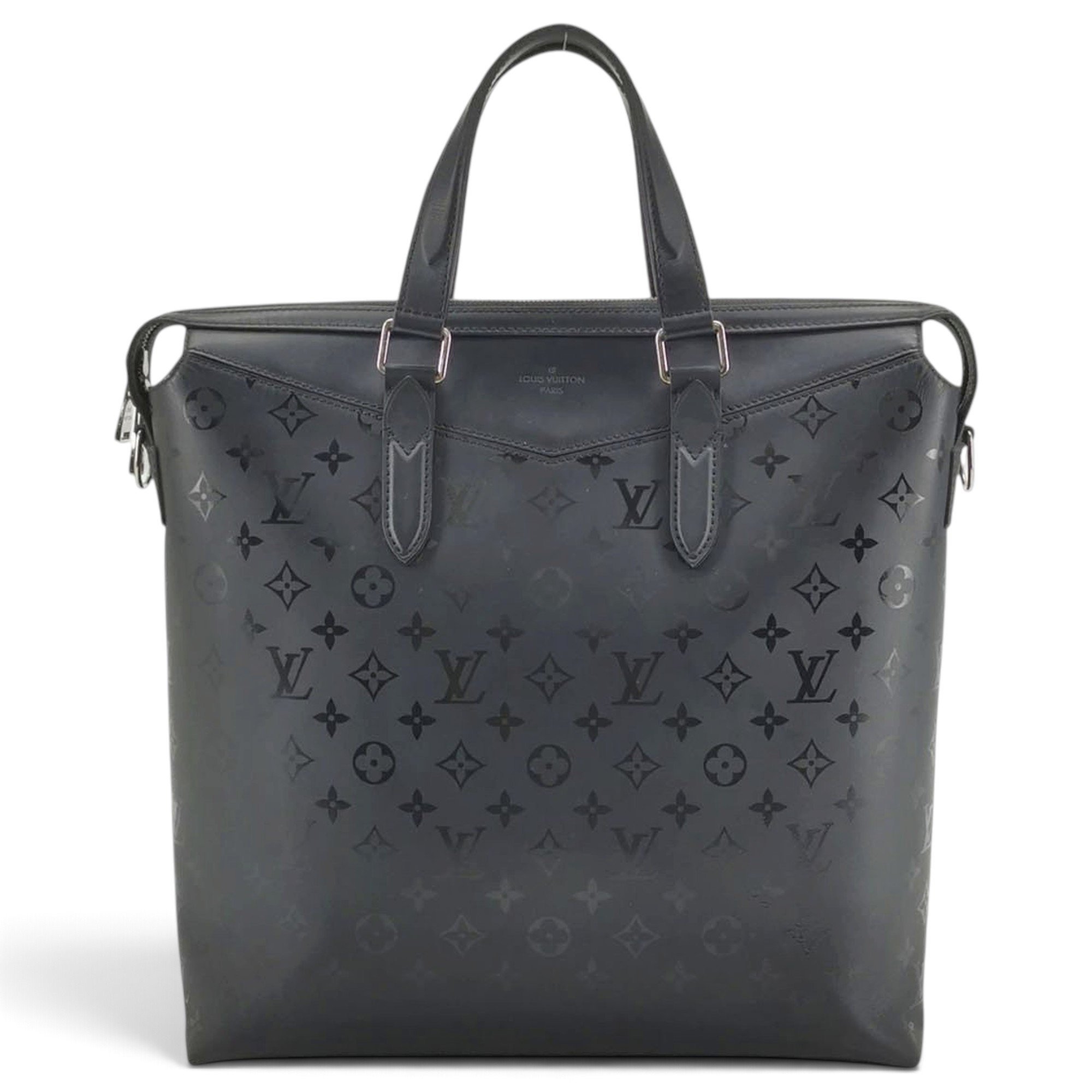 Explorer plissé leather handbag