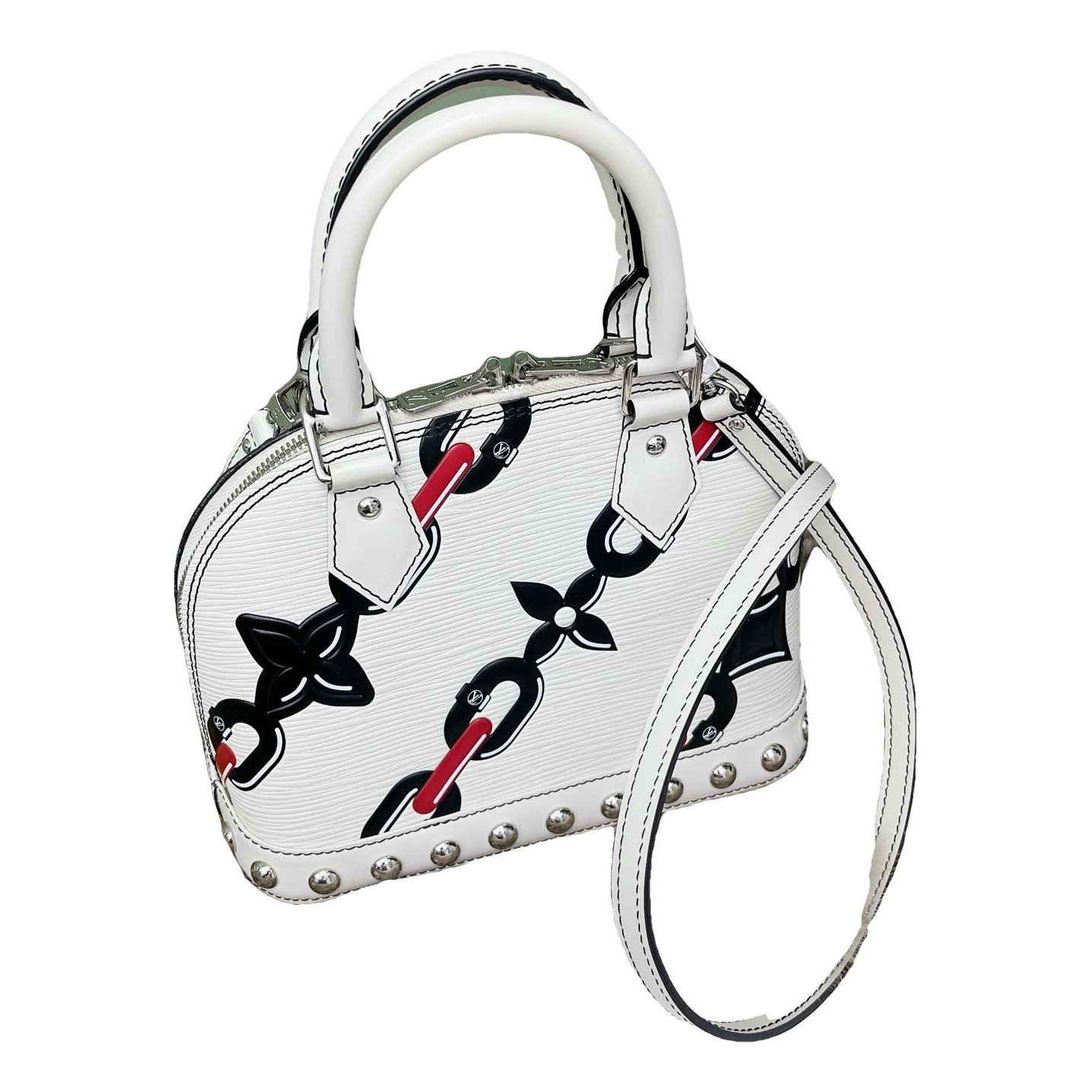 Alma leather handbag