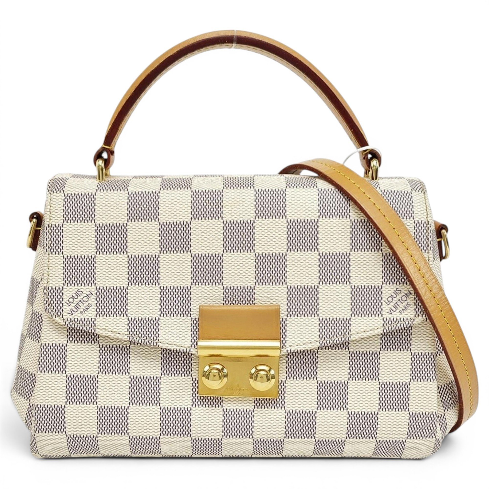 Croisette leather handbag