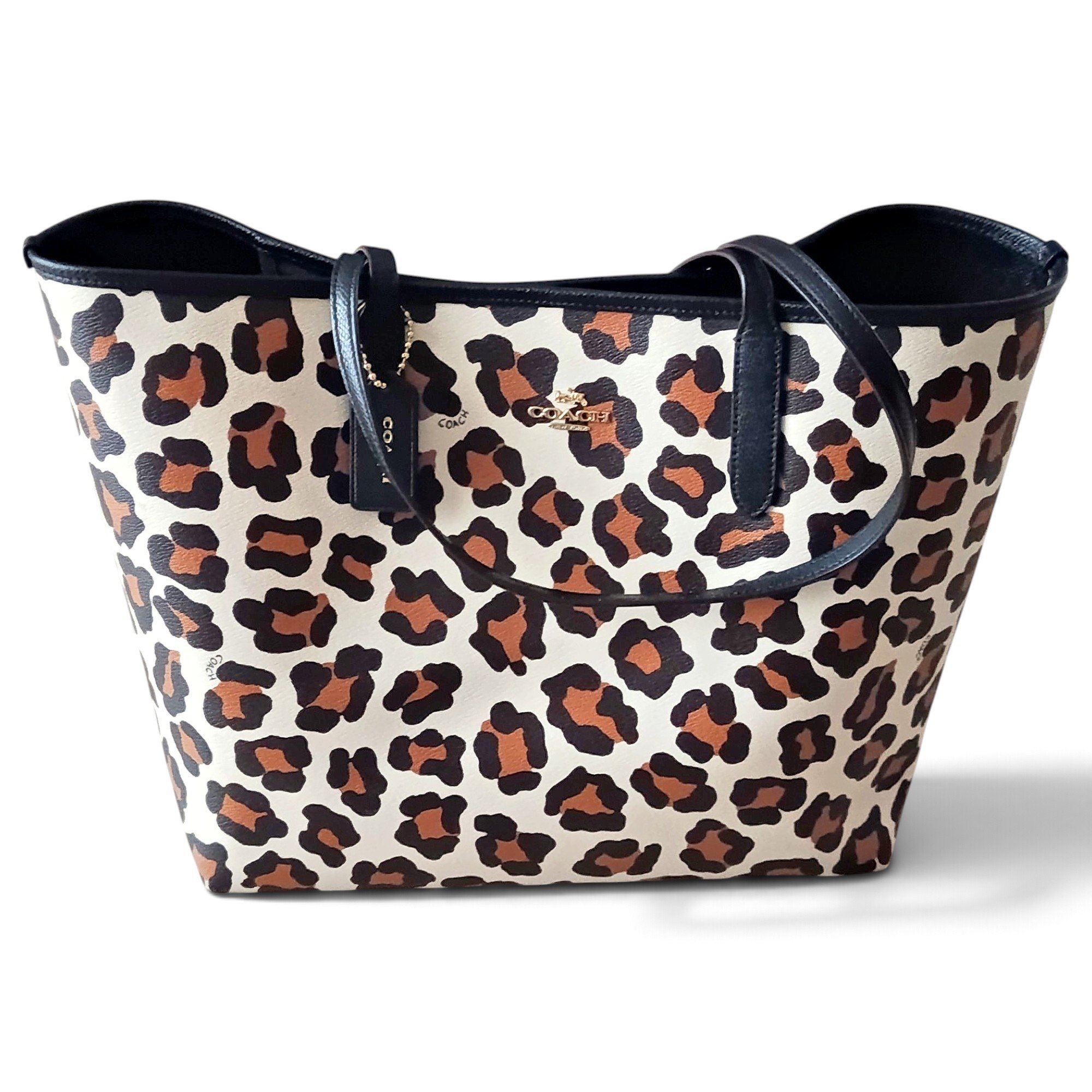 Leather tote
