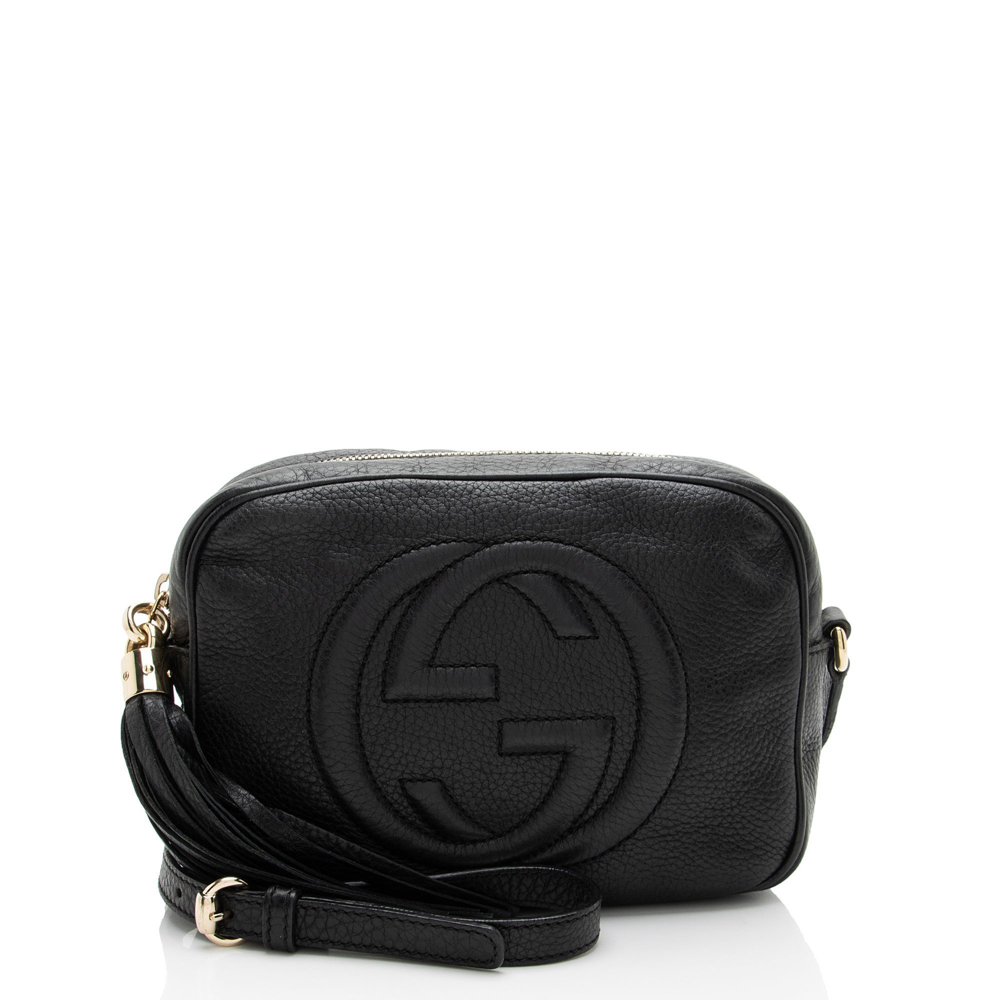 Leather crossbody bag