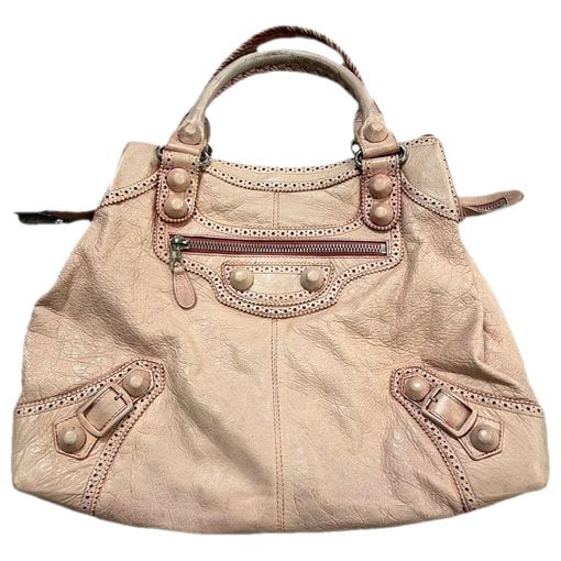 Leather handbag