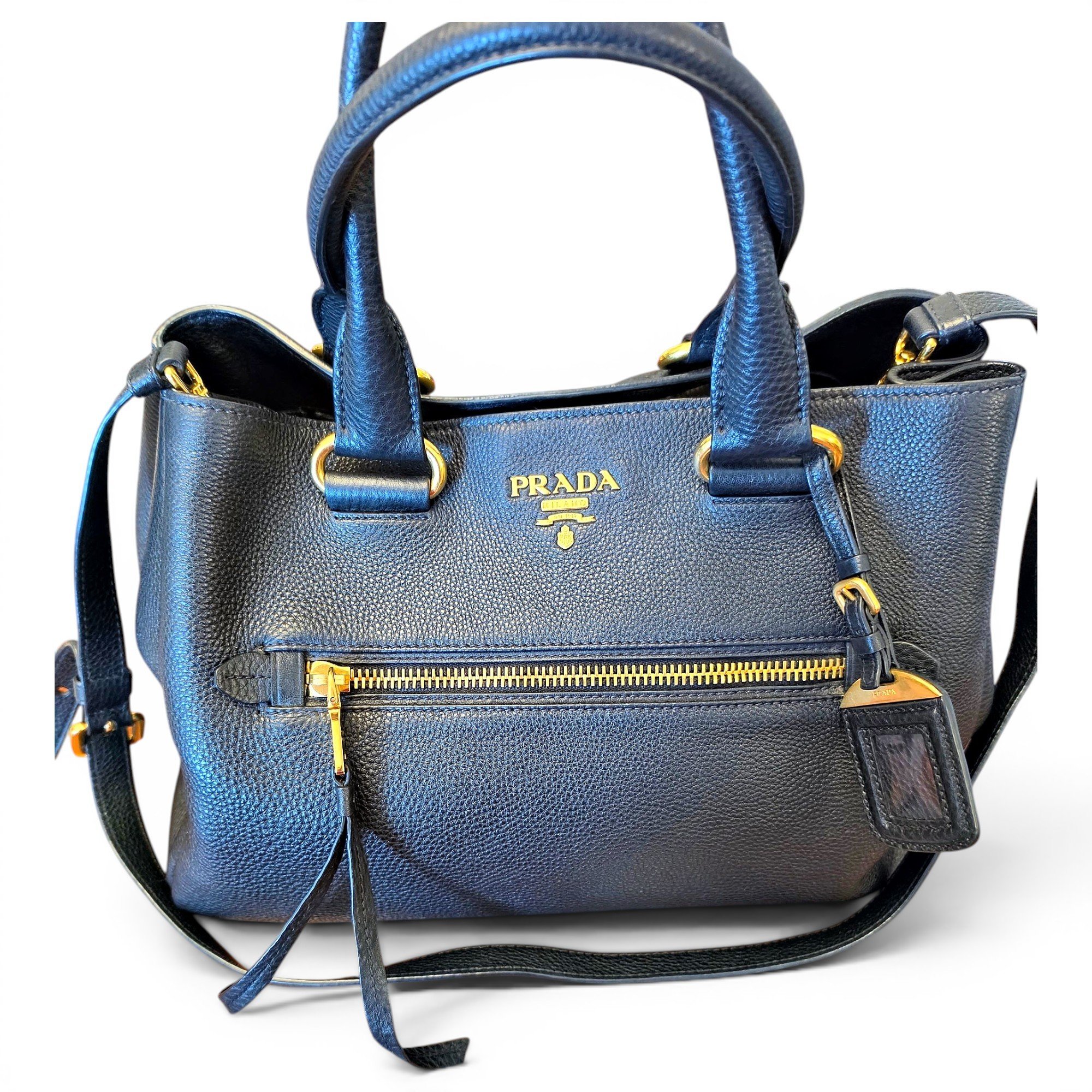 Leather tote