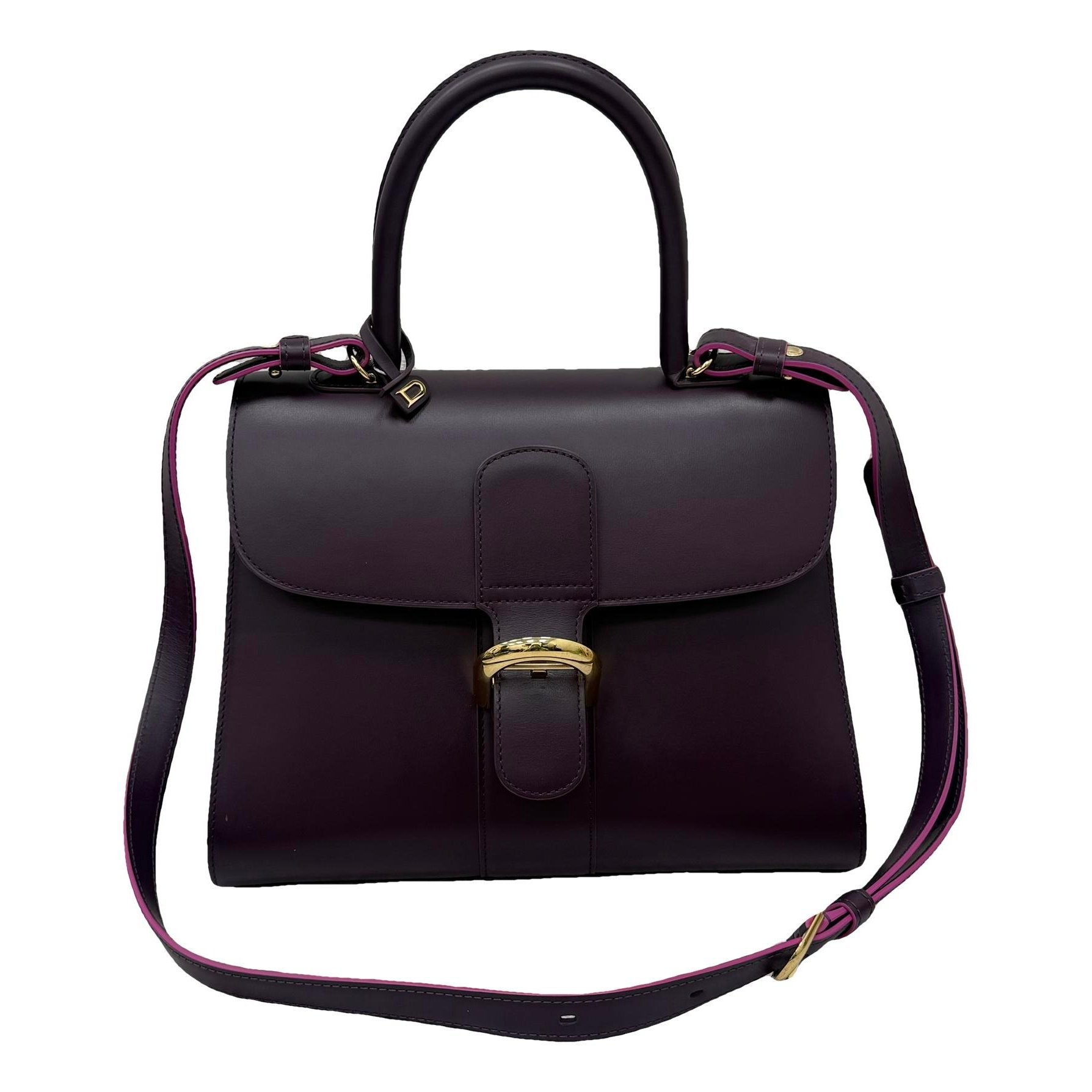 Brillant leather handbag