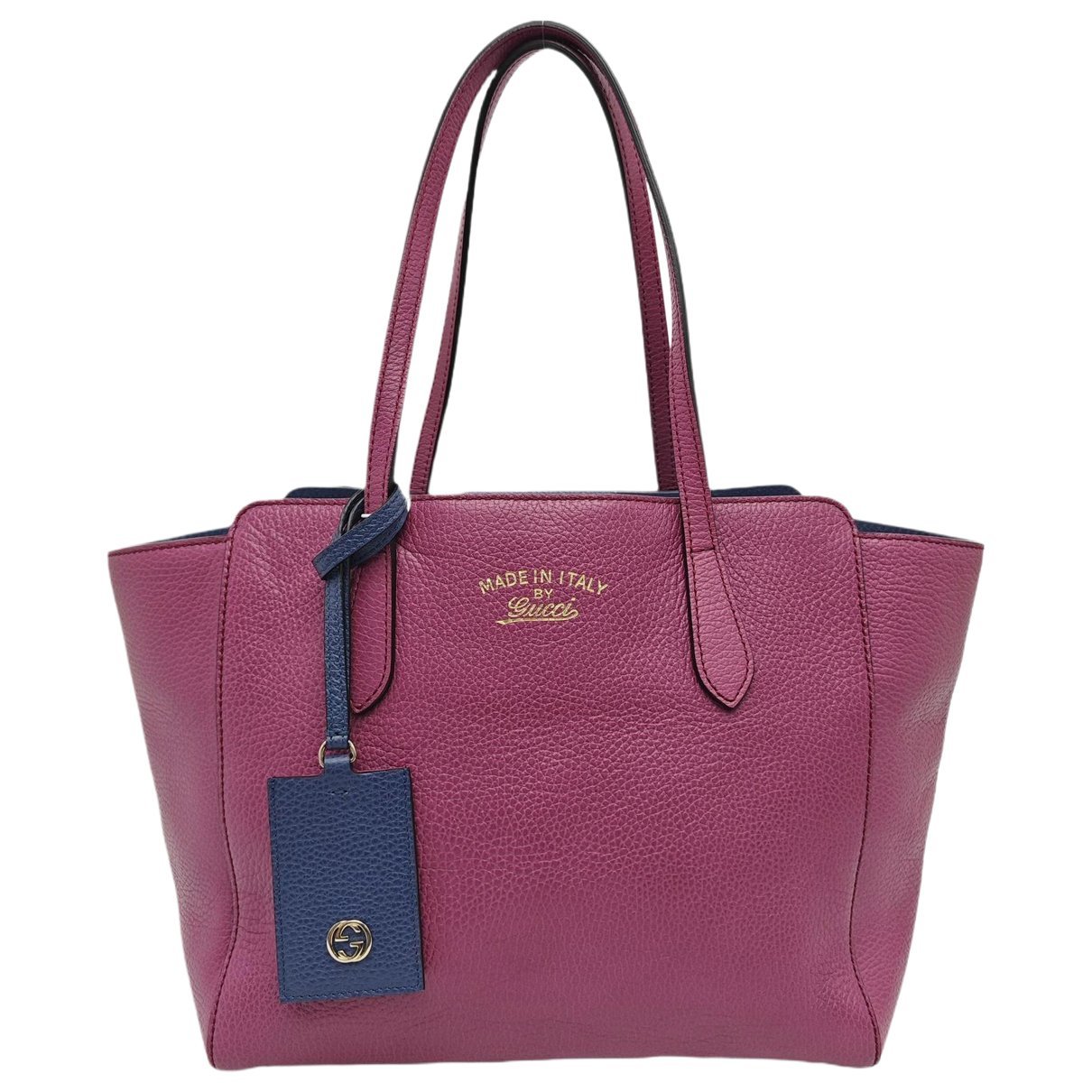 Swing leather handbag