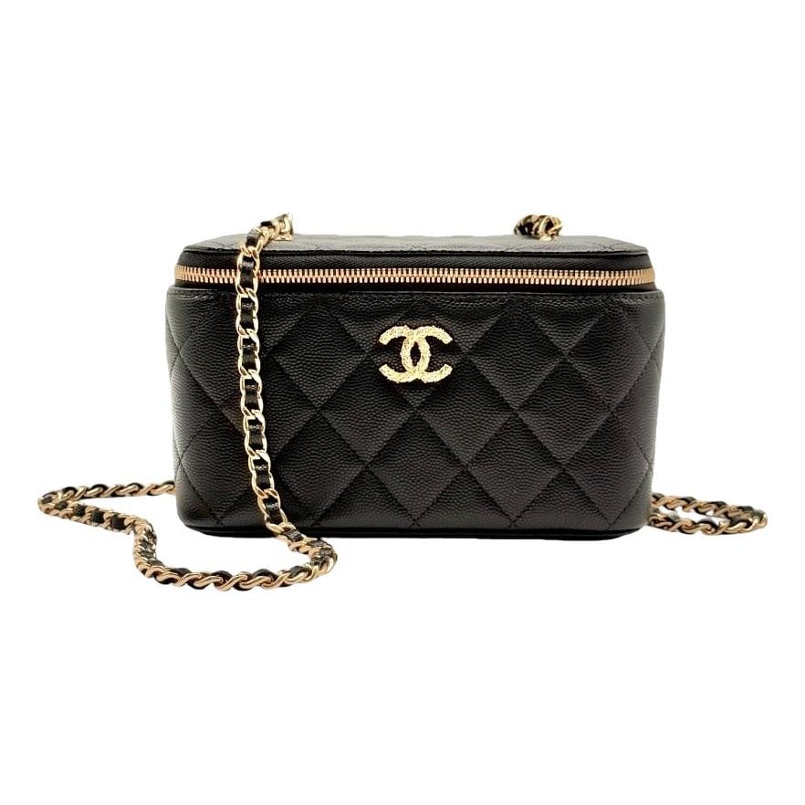 Vanity leather crossbody bag