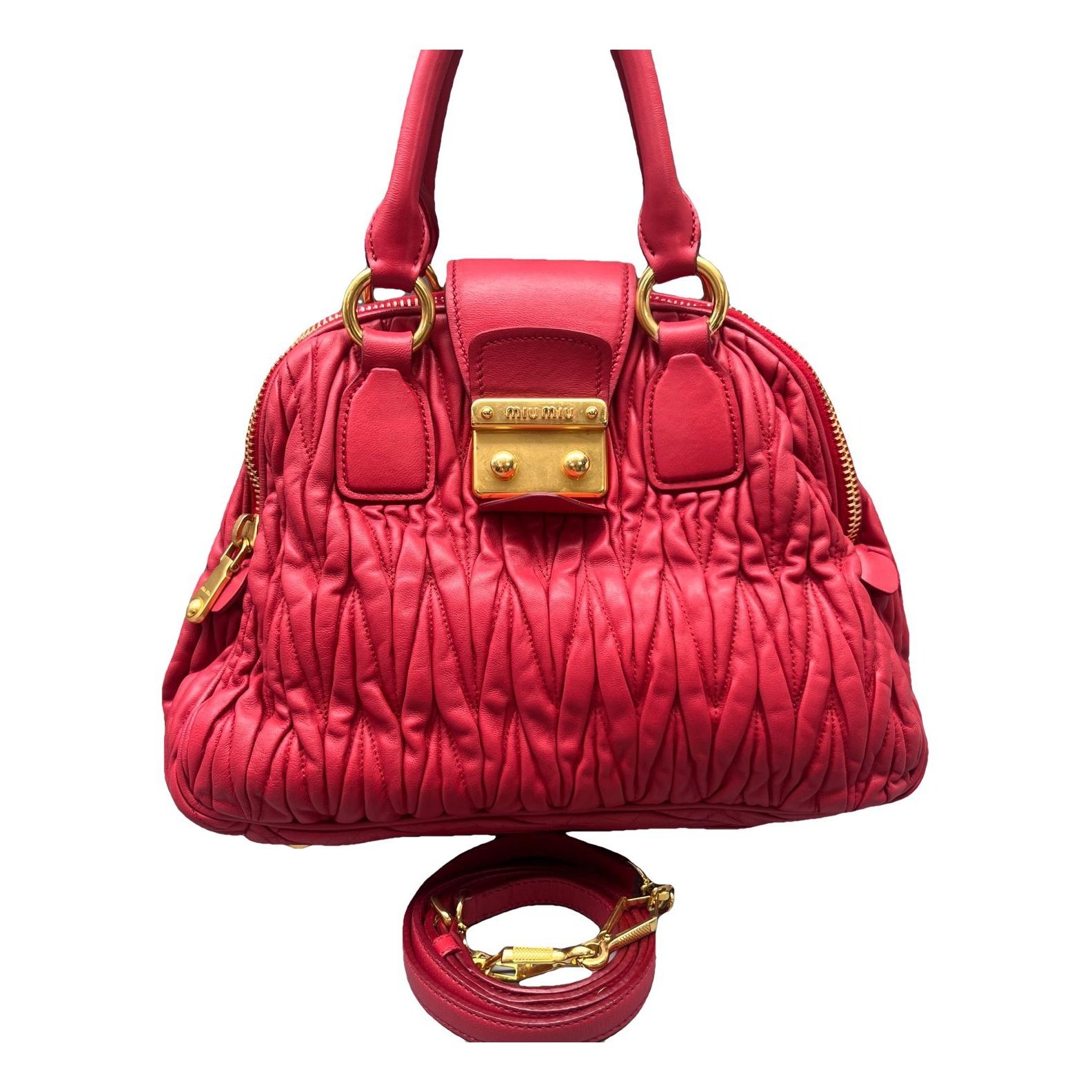 Leather handbag