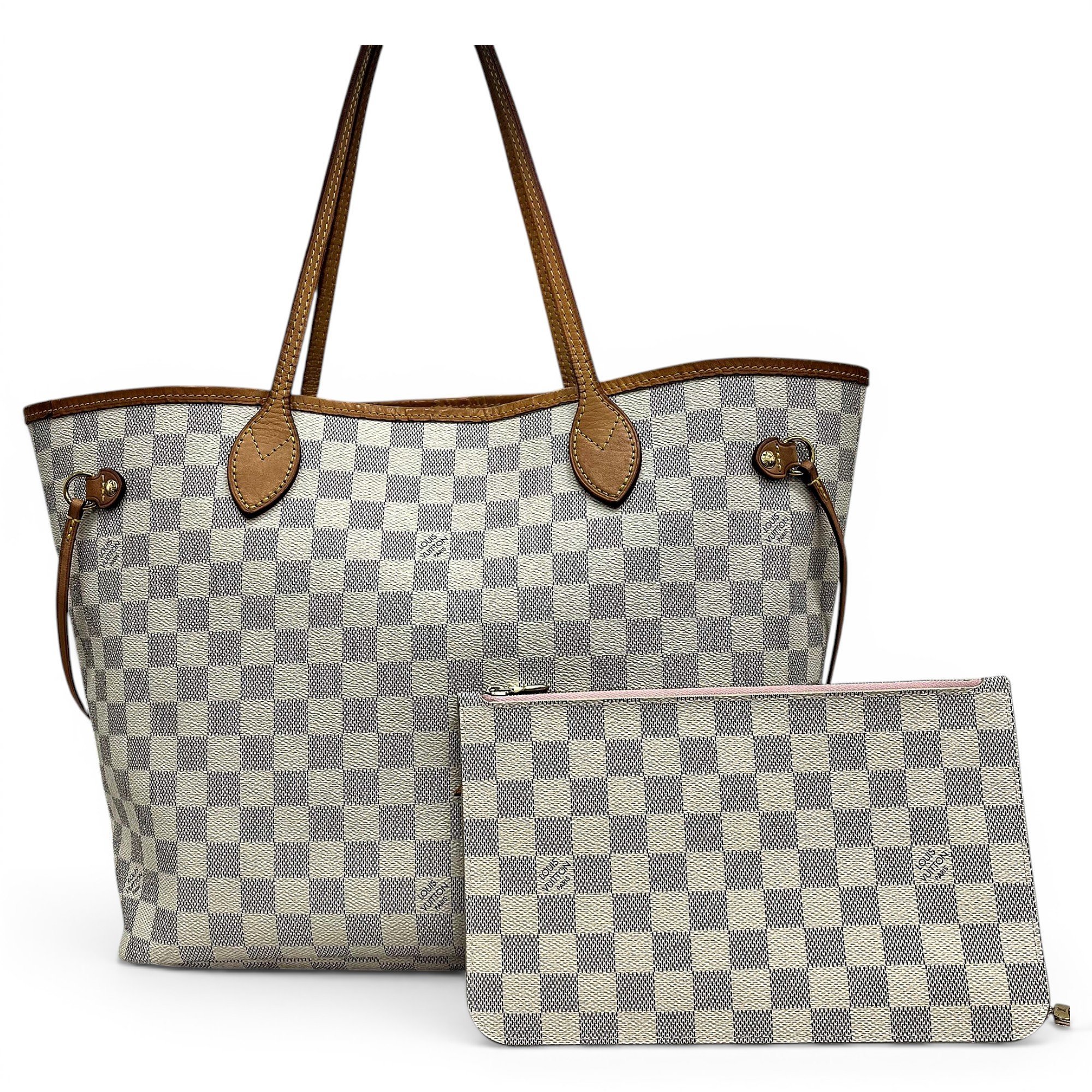 Neverfull leather handbag