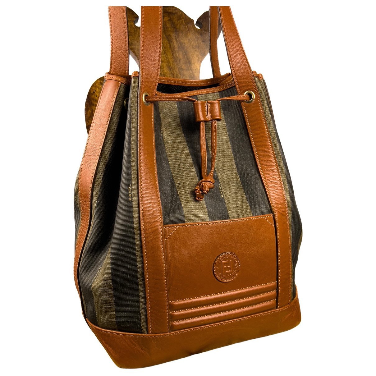 Leather handbag