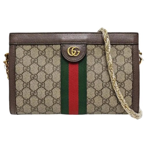 Ophidia leather crossbody bag