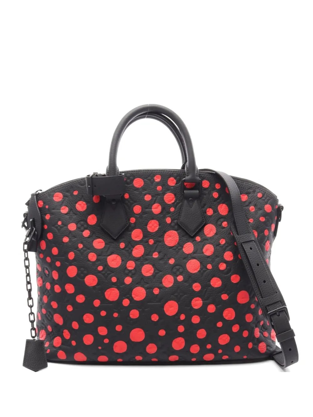 2021s x Yayoi Kusama Lockit boston bag