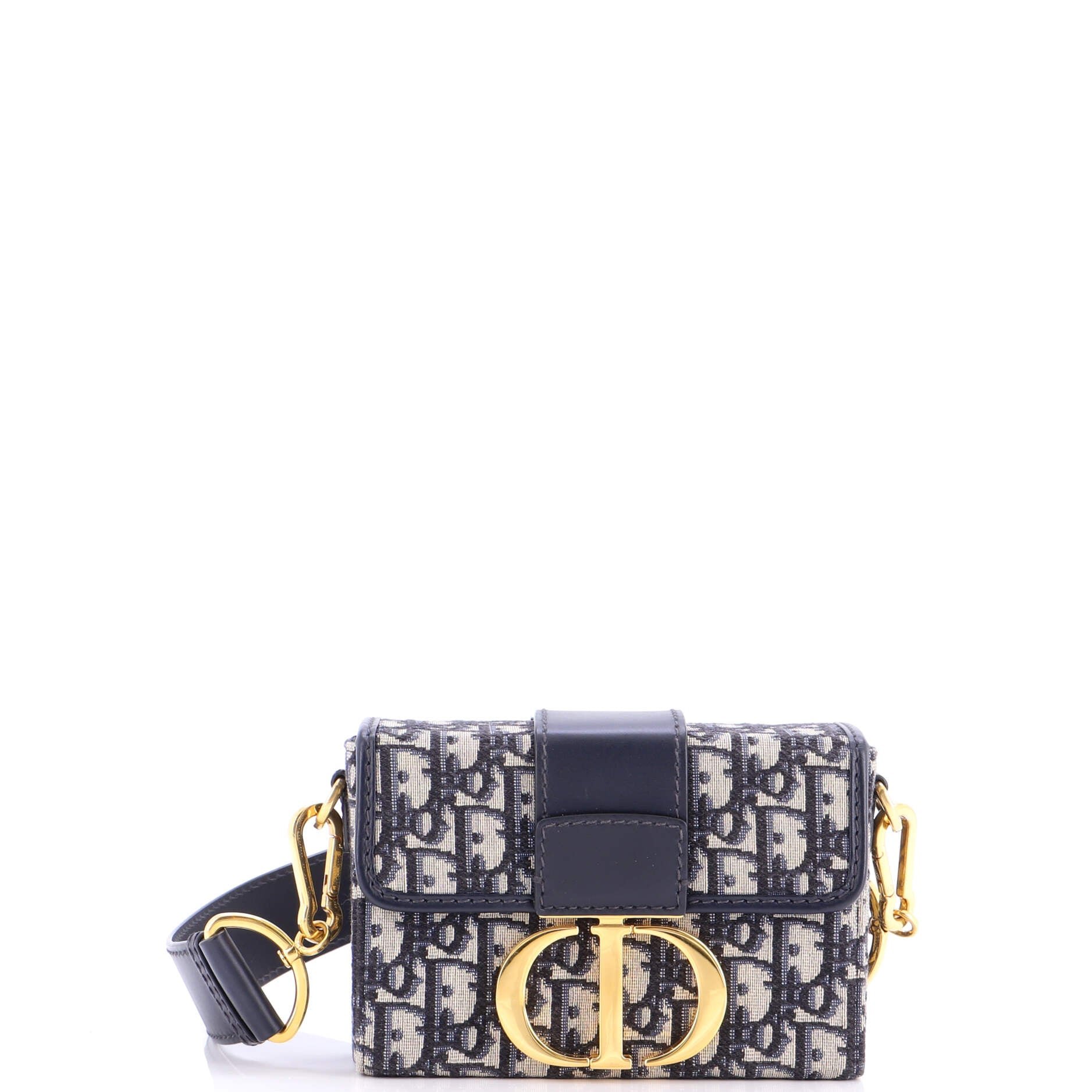 Dior 30 Montaigne Box Bag Oblique Canvas