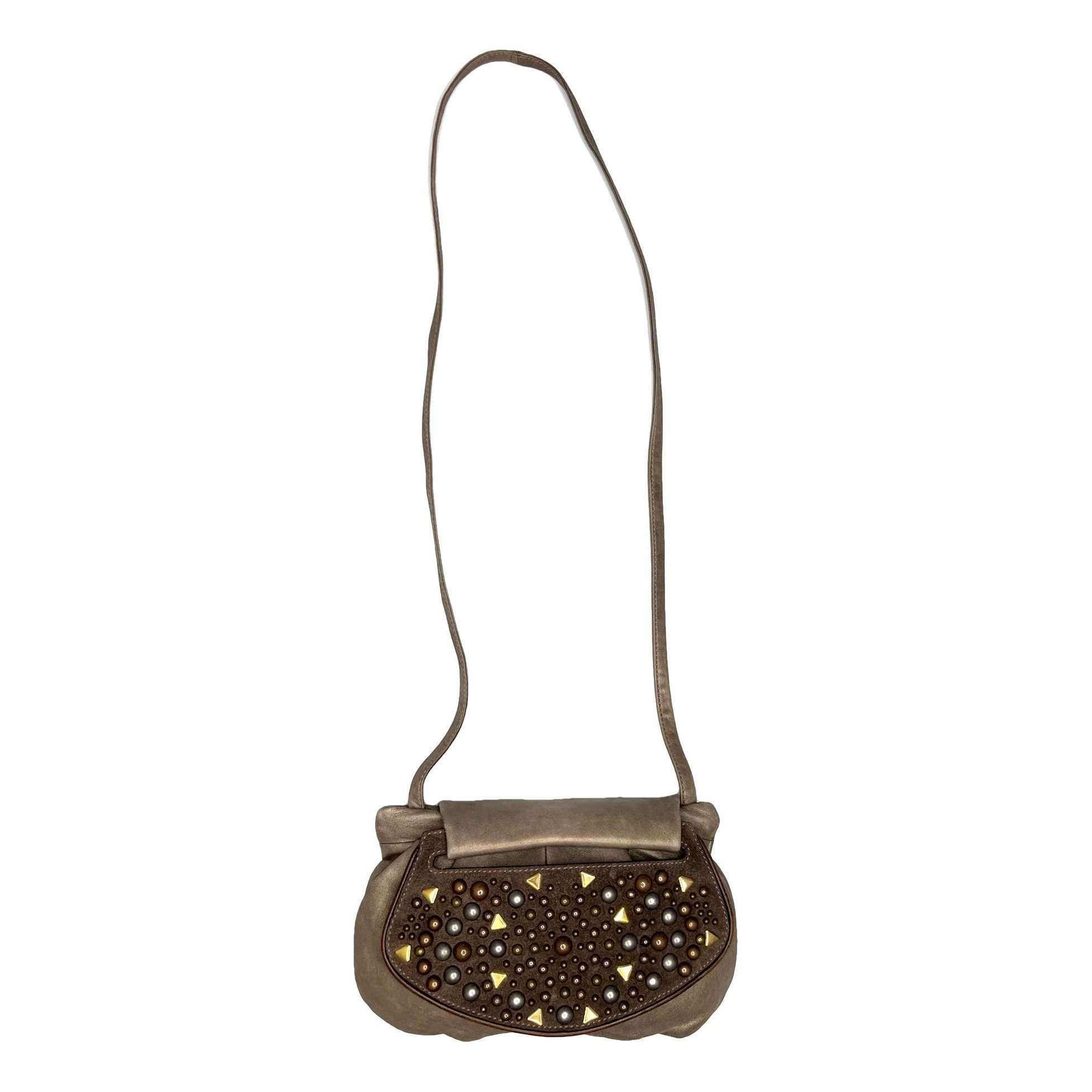 Leather crossbody bag