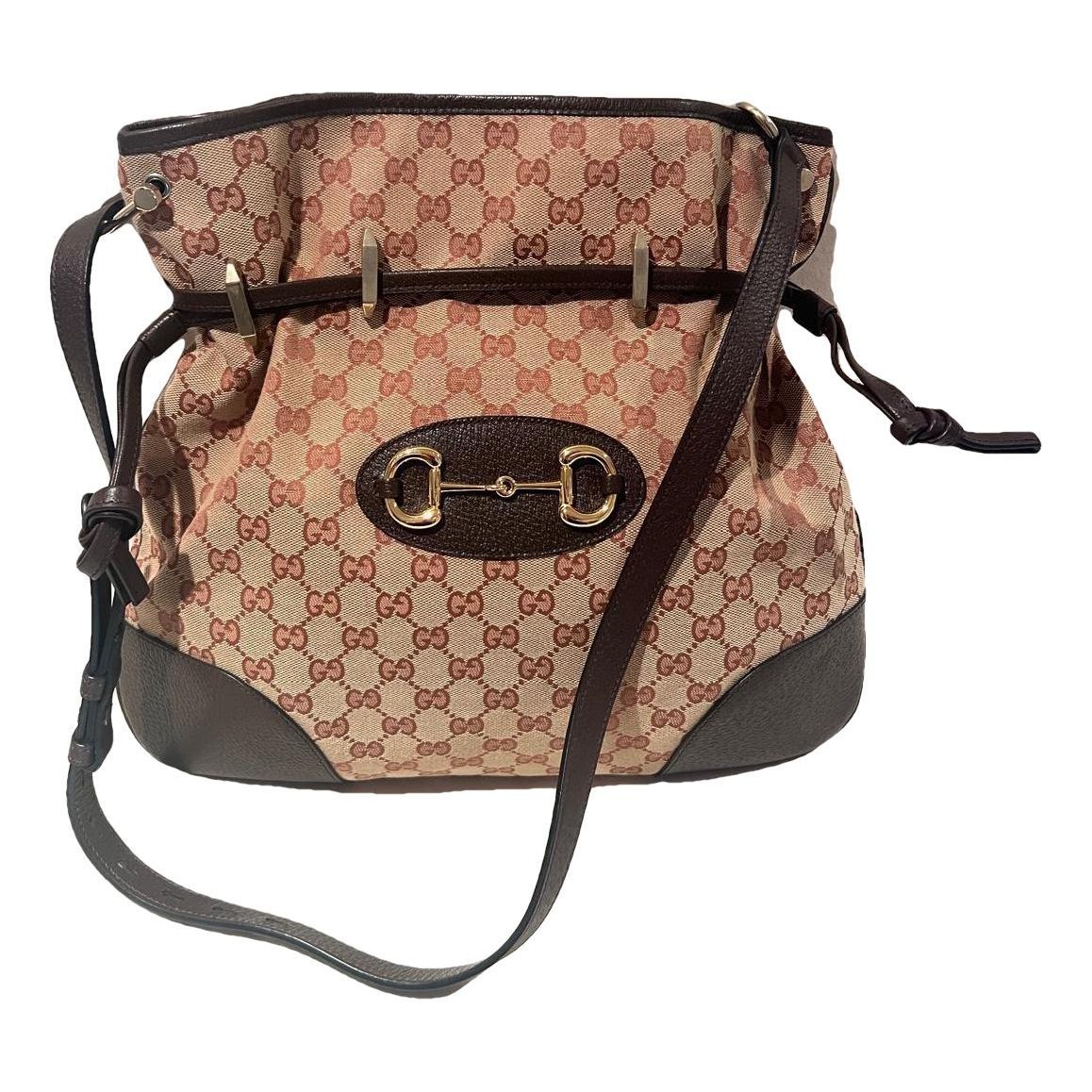 Horsebit 1955 Messenger cloth handbag