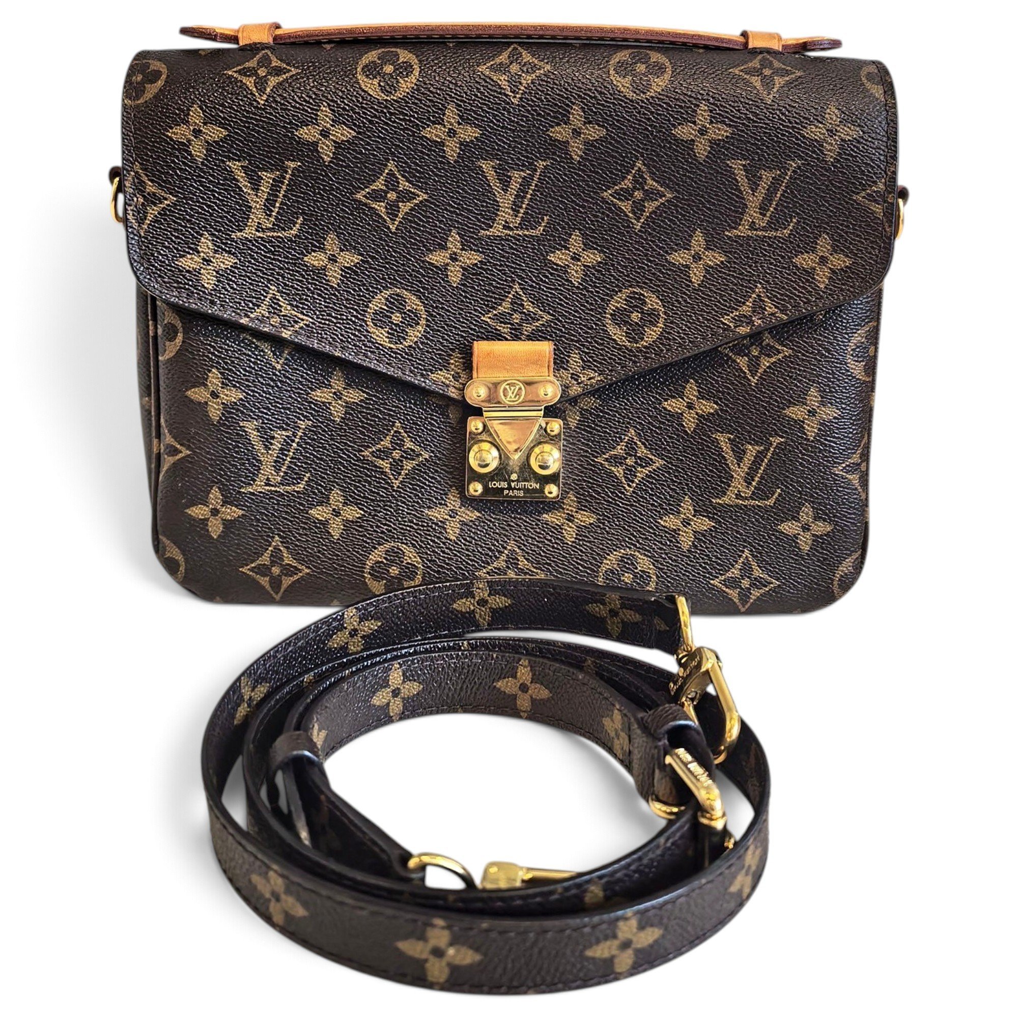 Metis leather crossbody bag