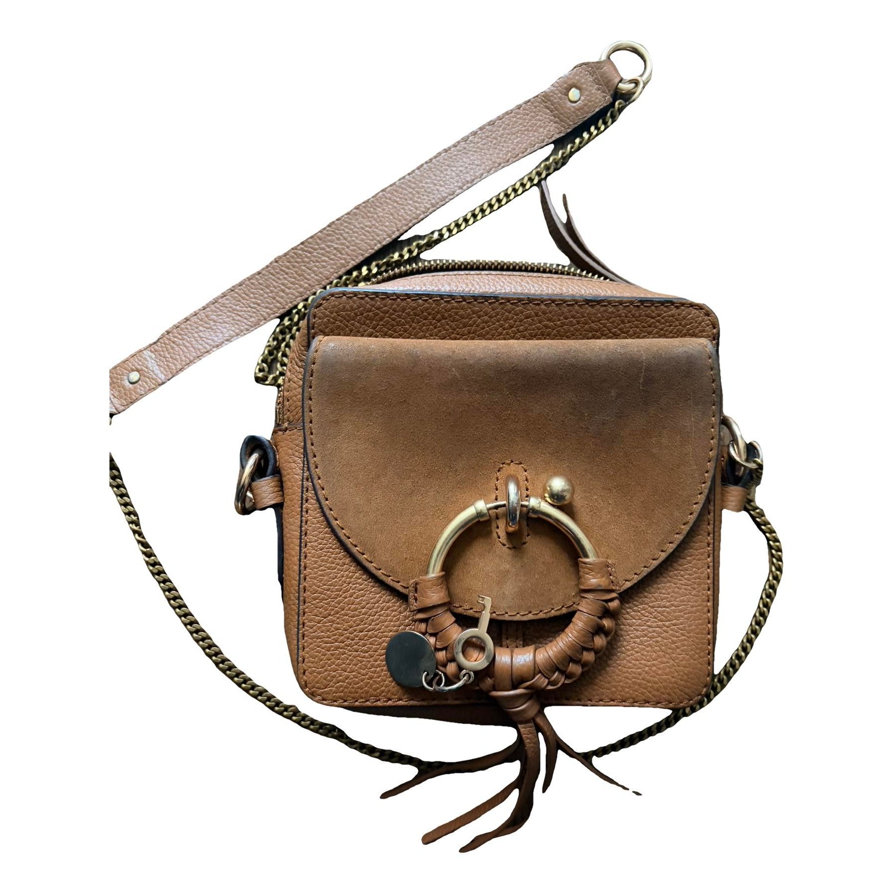 Leather handbag