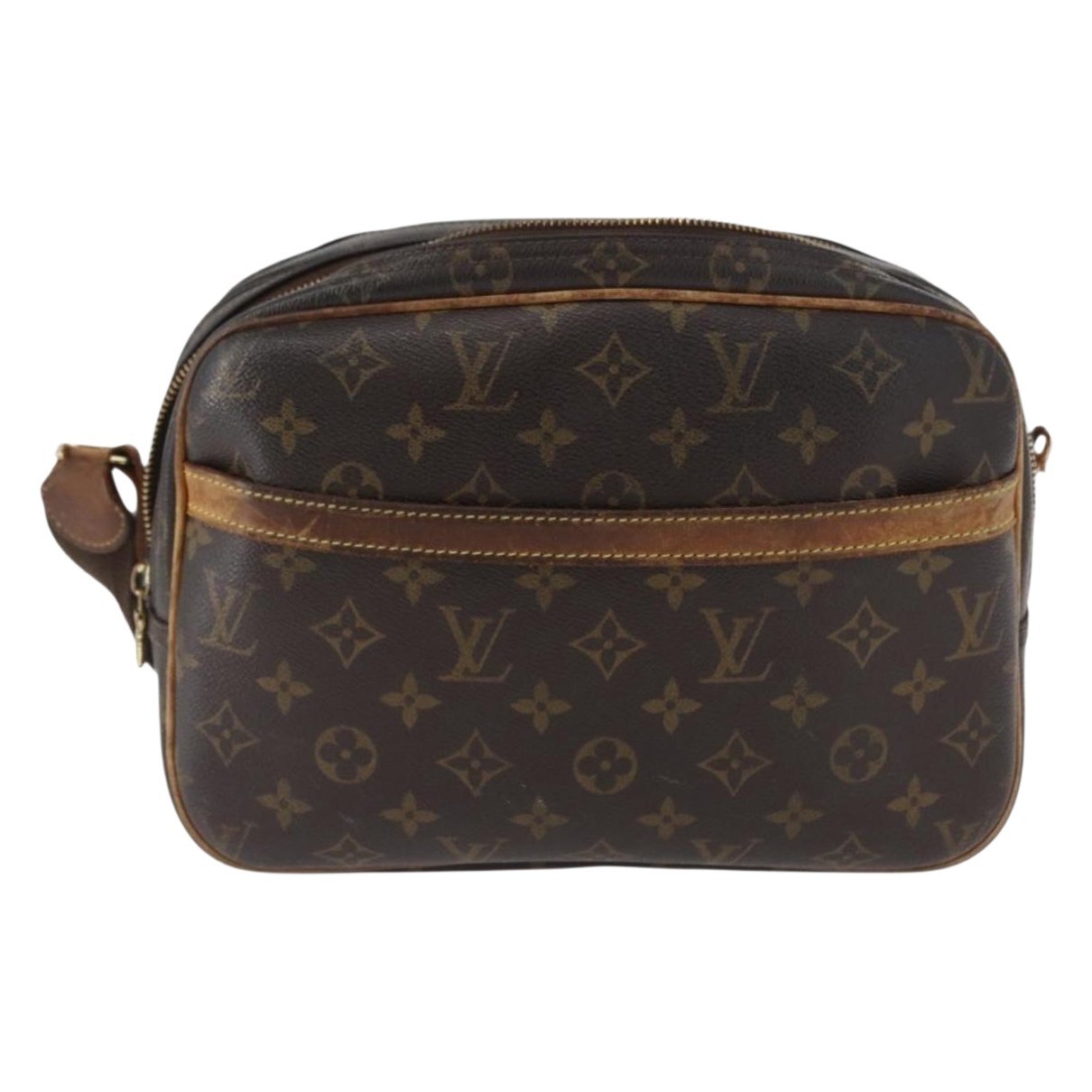 Reporter leather handbag