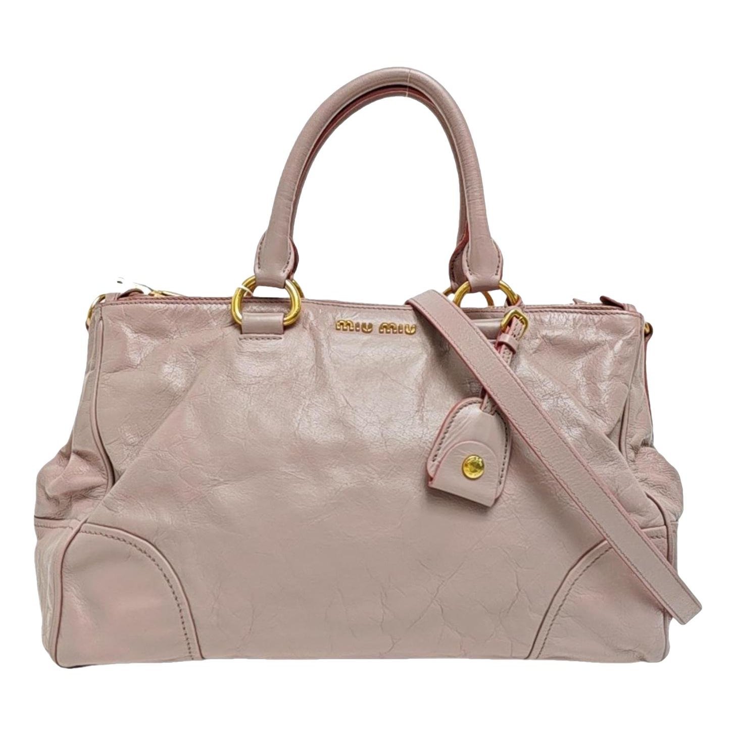 Leather handbag